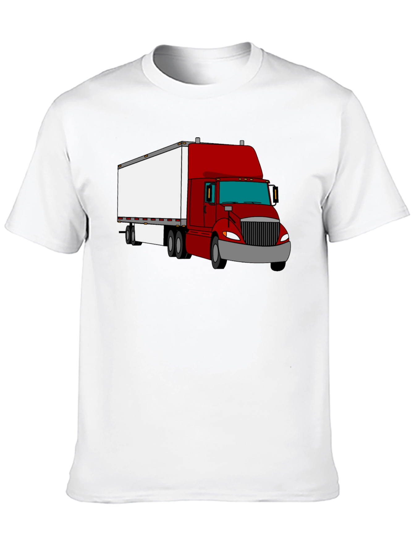 Truck Graphic T-Shirt - Black Cotton Tee