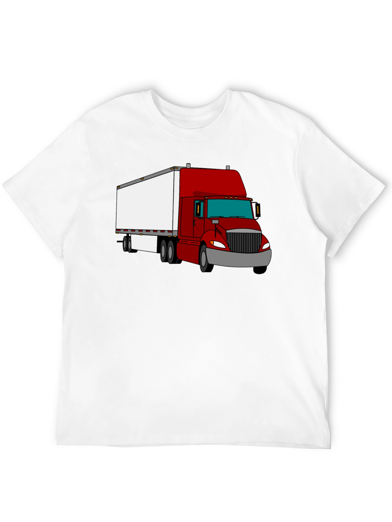 Truck Graphic T-Shirt - Black Cotton Tee