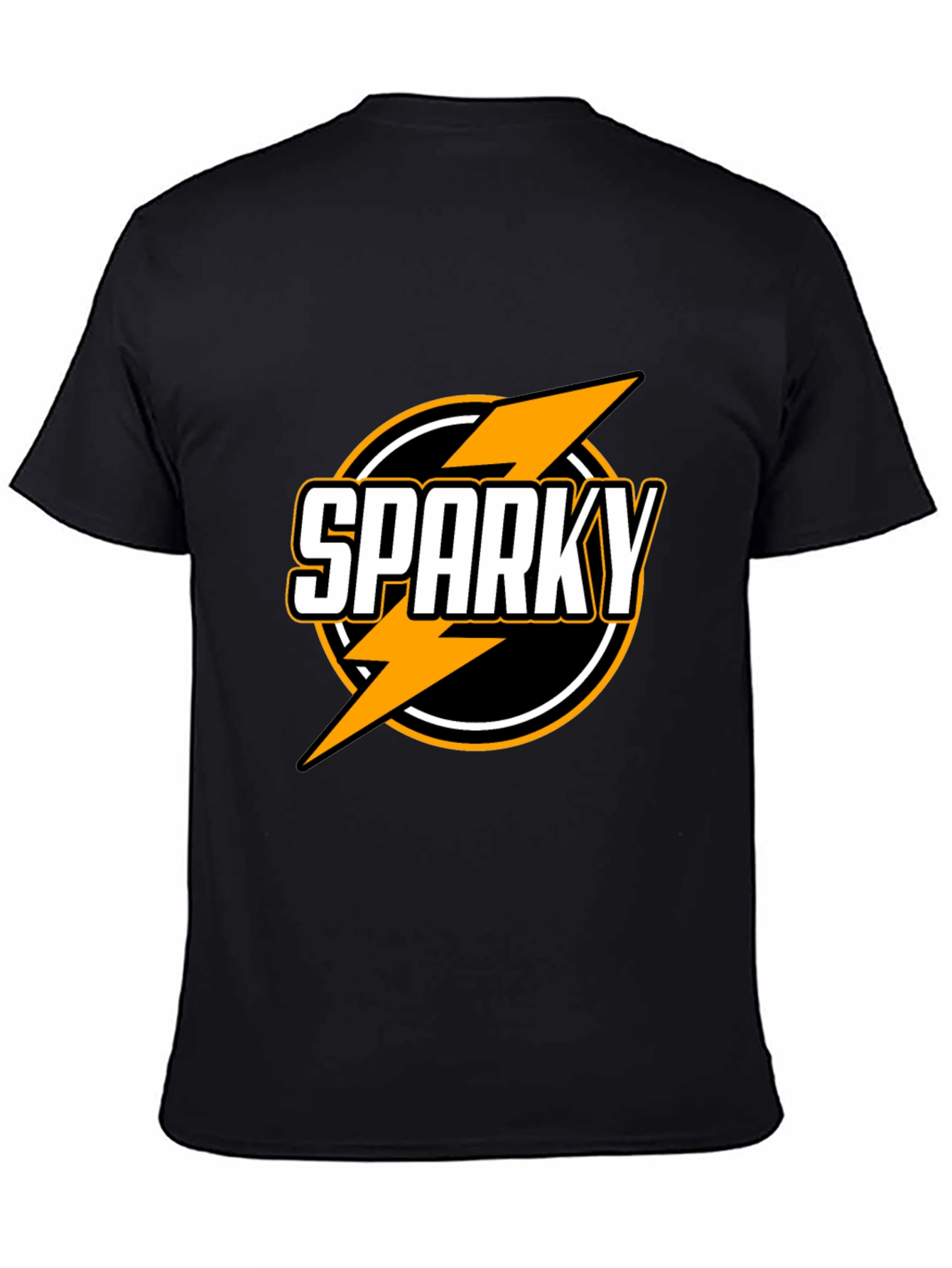 Sparky Graphic Tee - Black Short Sleeve Shirt