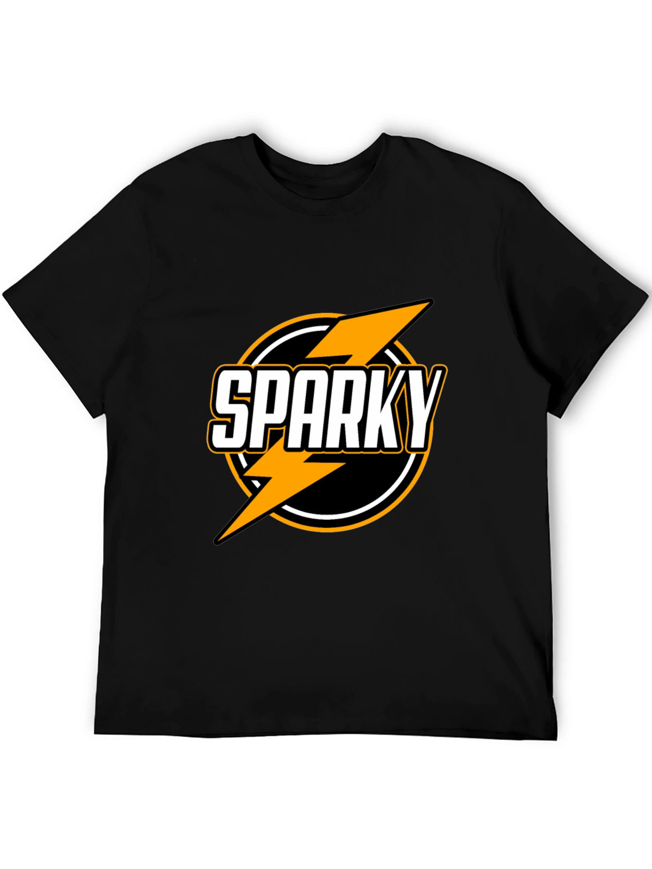 Sparky Graphic Tee - Black Short Sleeve Shirt