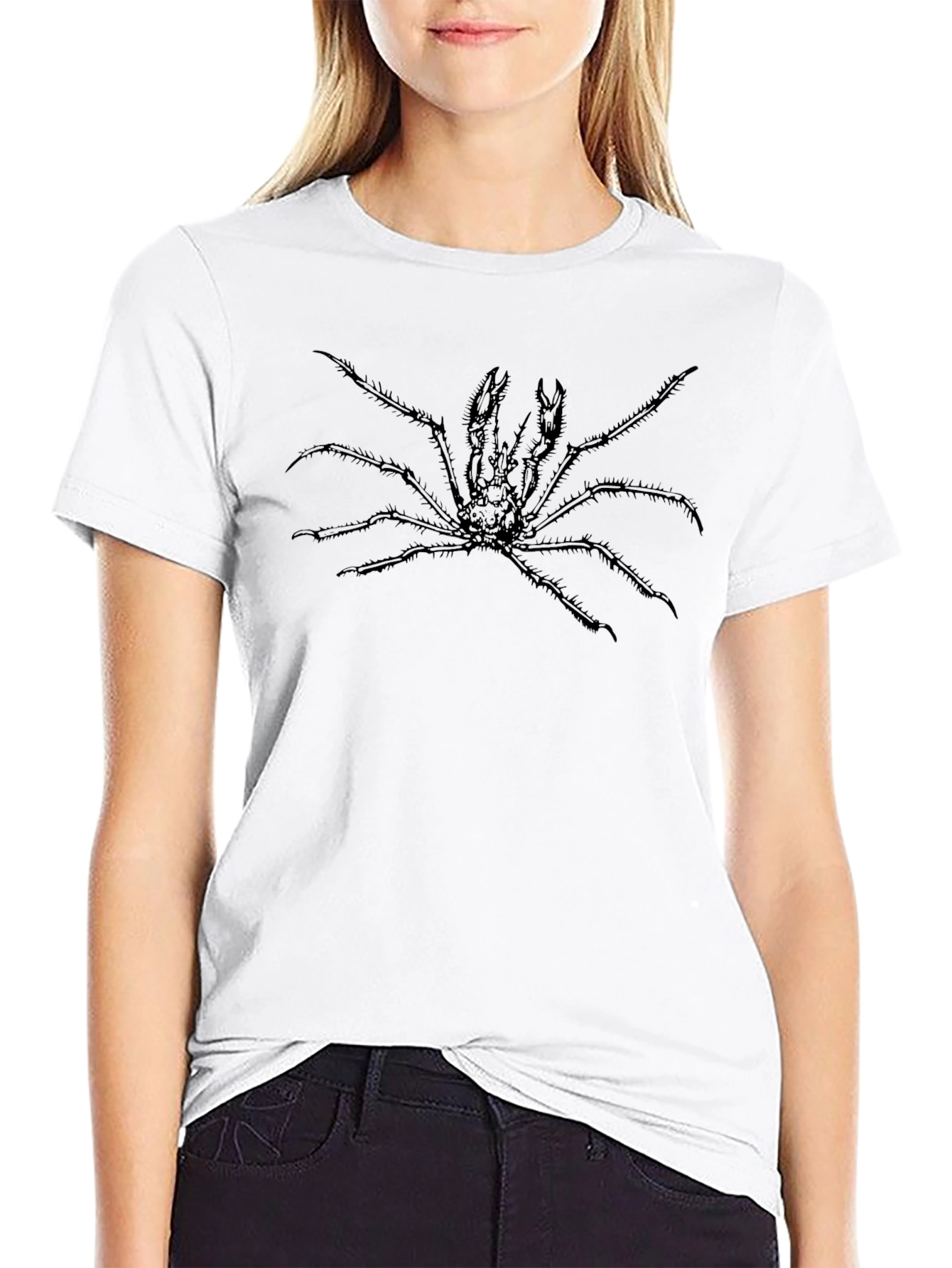 Japanese Spider Crab Graphic T-Shirt - Sea Life Tee