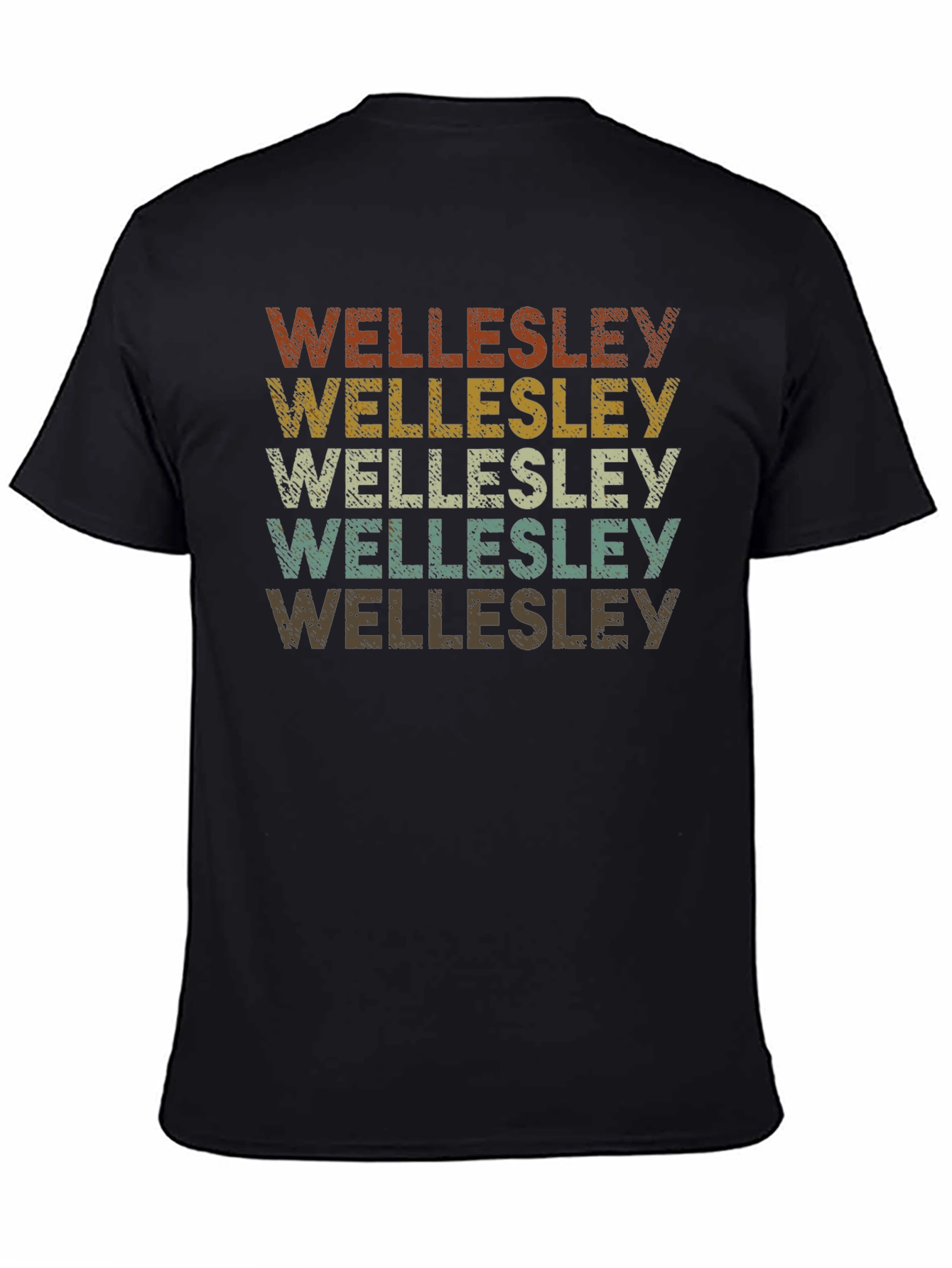 Wellesley Retro Style Graphic Tee