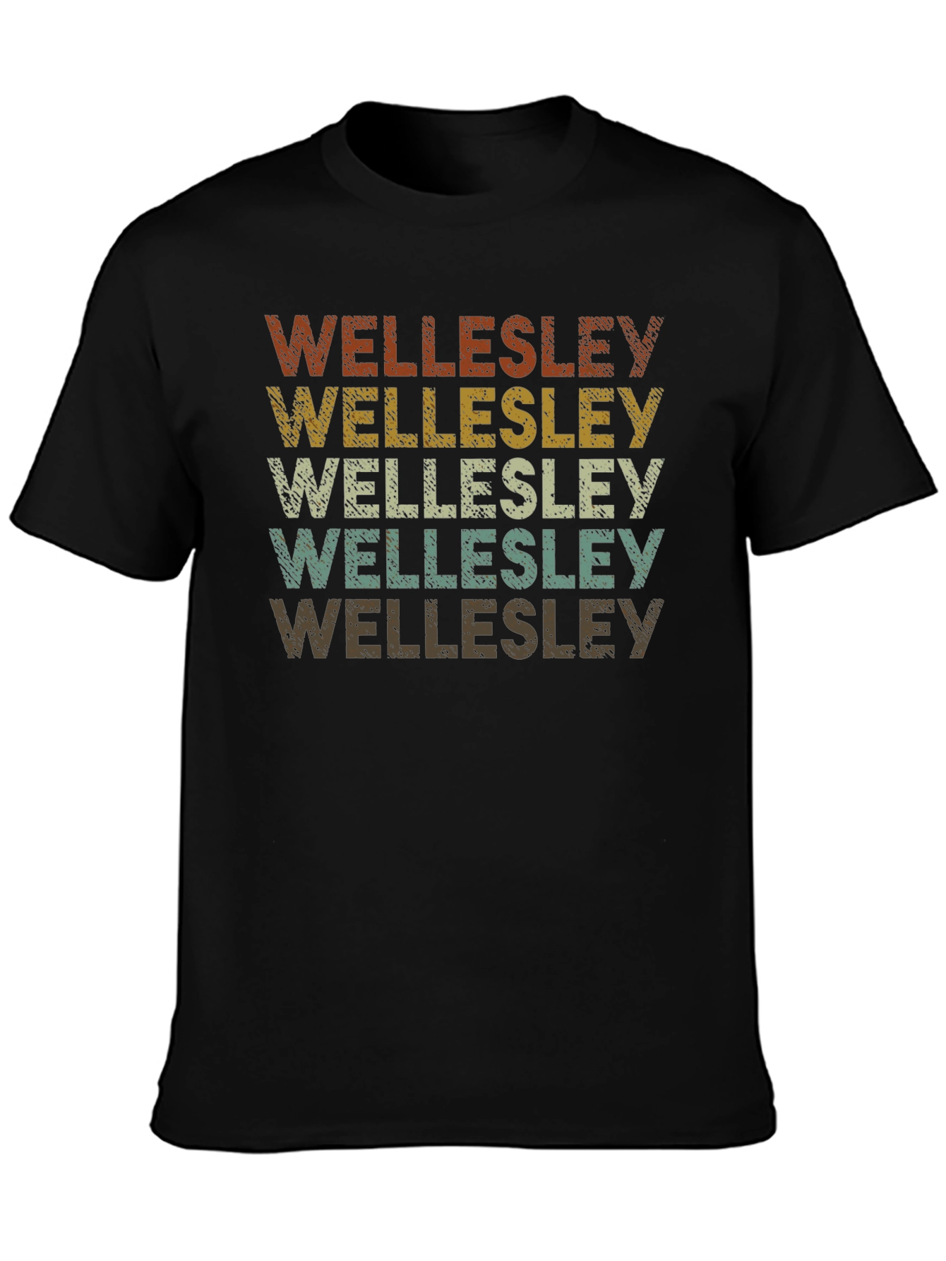 Wellesley Retro Style Graphic Tee