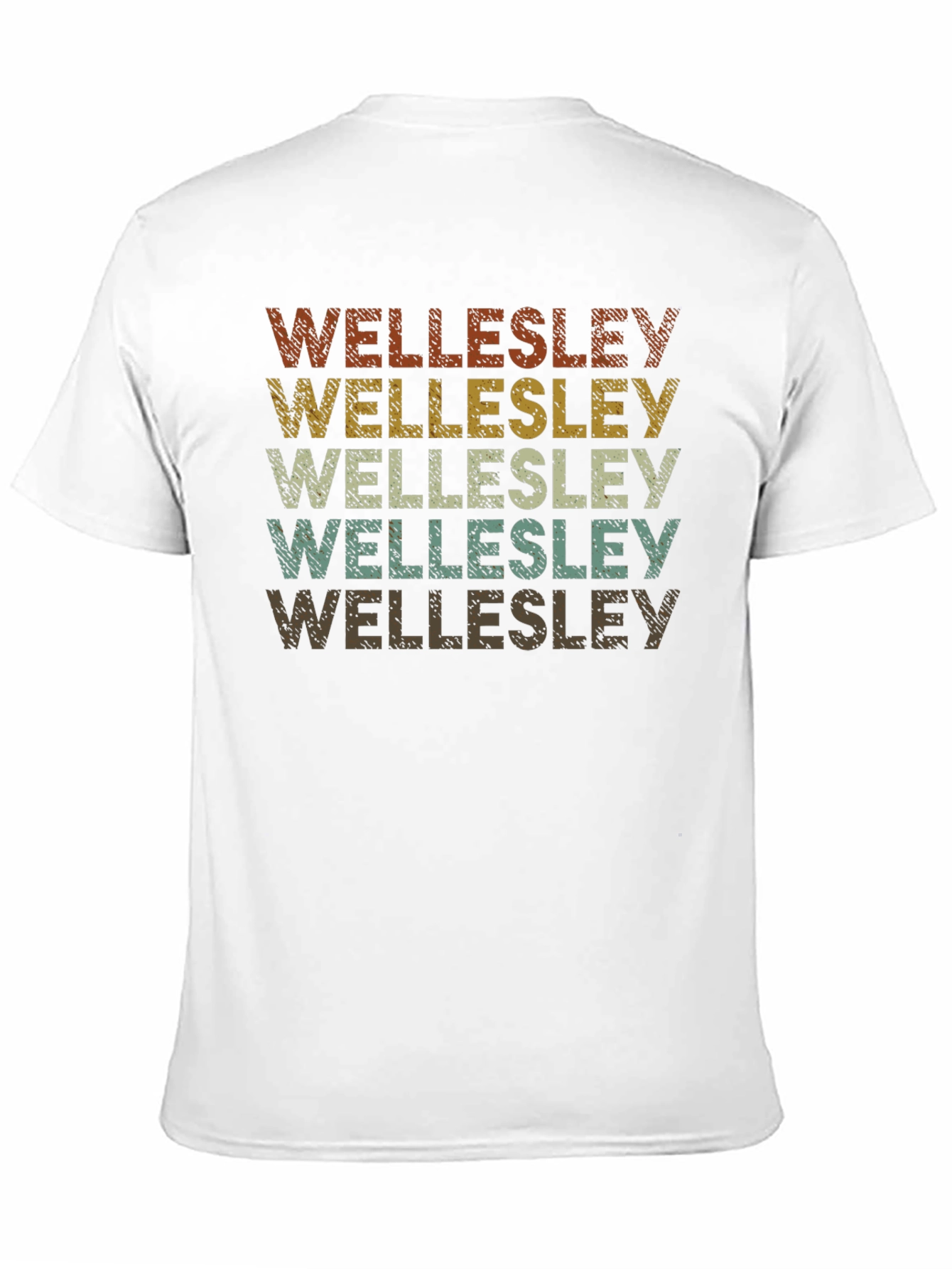 Wellesley Retro Style Graphic Tee