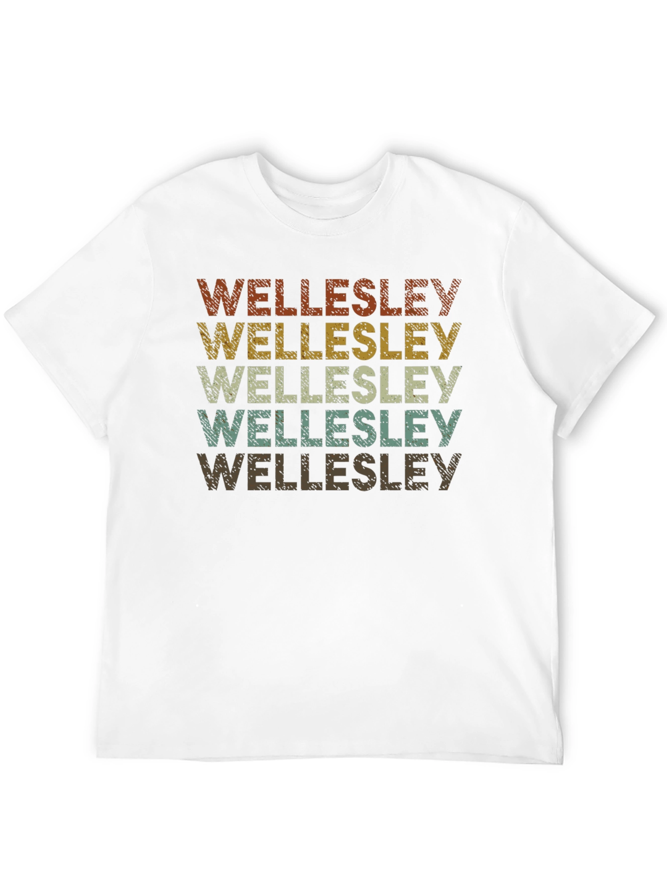 Wellesley Retro Style Graphic Tee