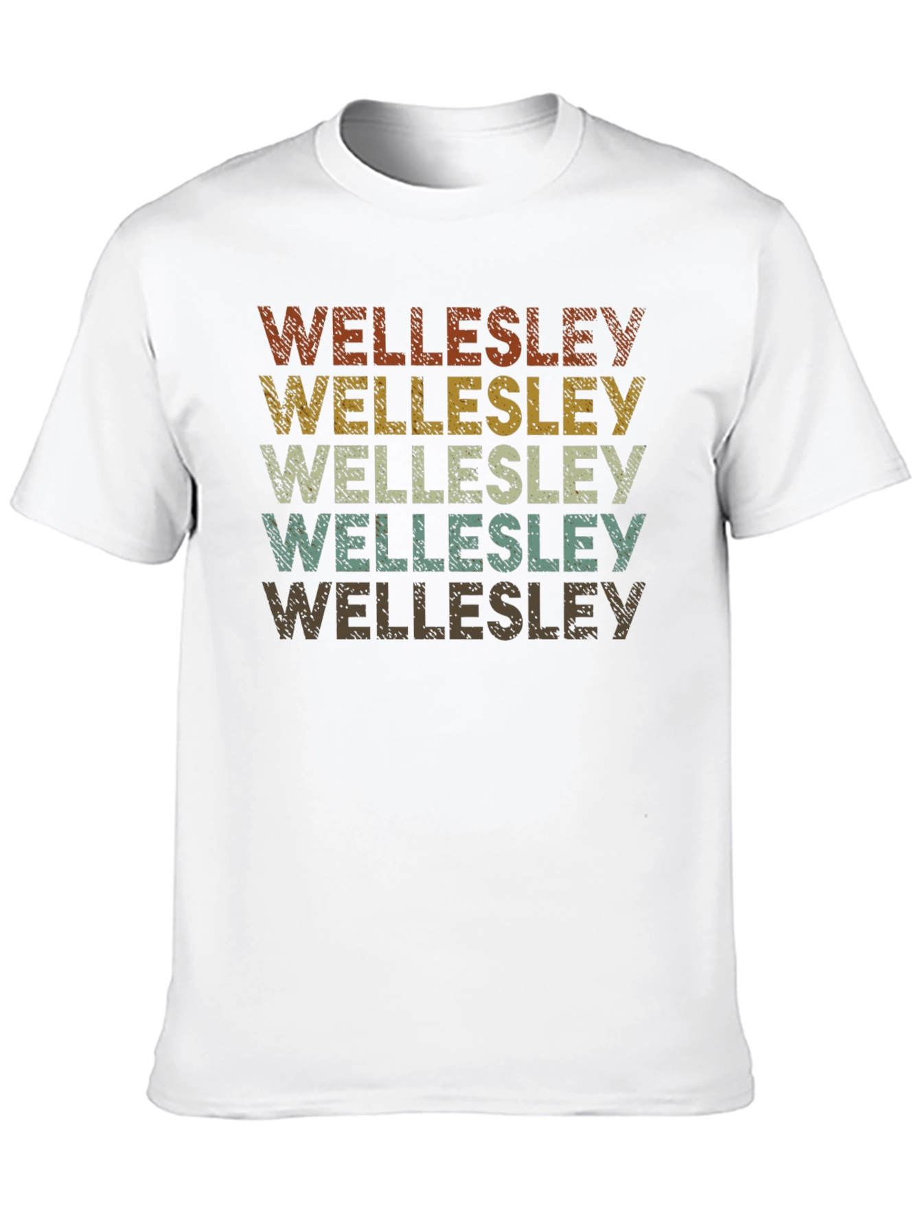 Wellesley Retro Style Graphic Tee