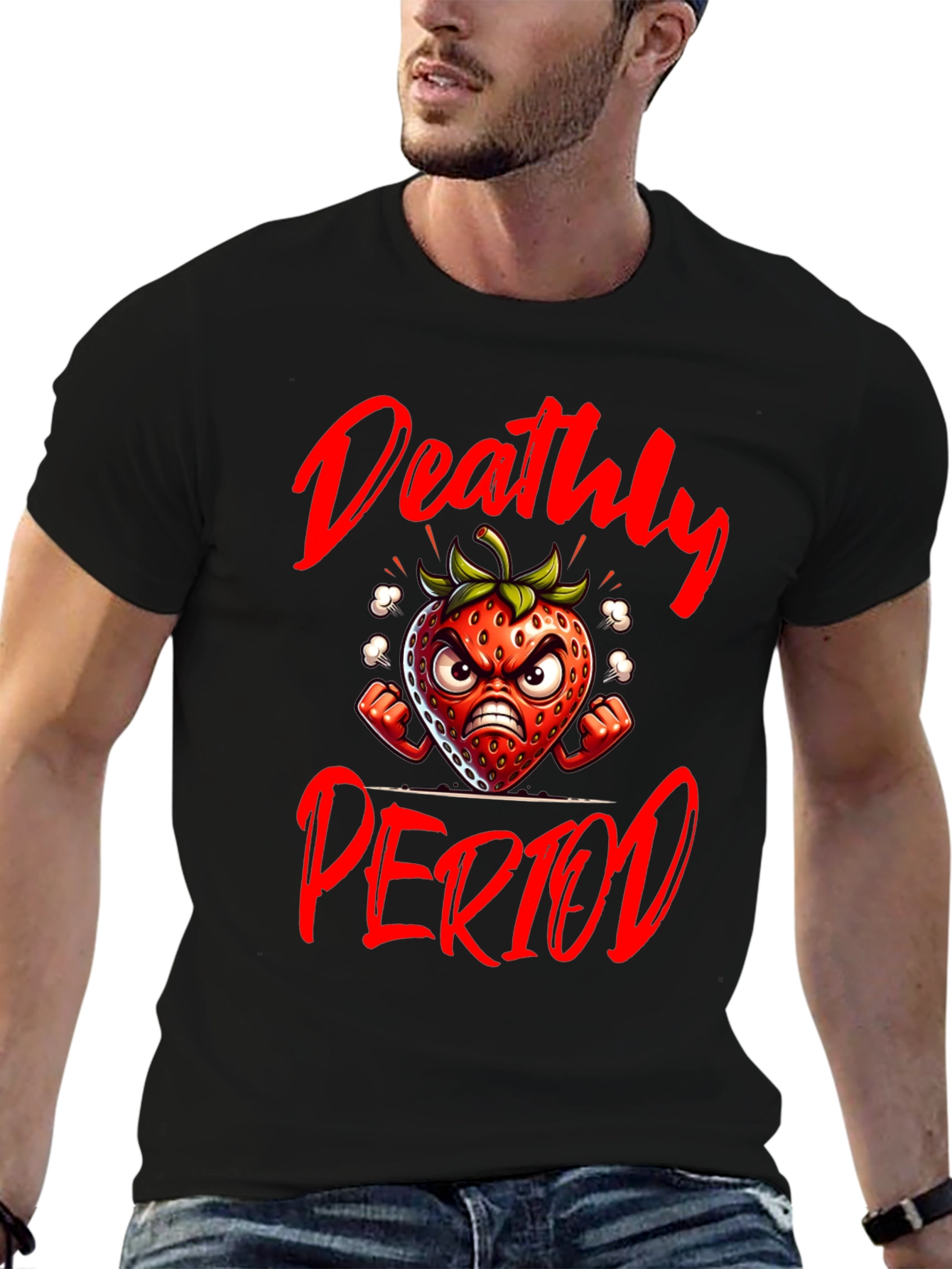 Deathly Period Graphic T-Shirt