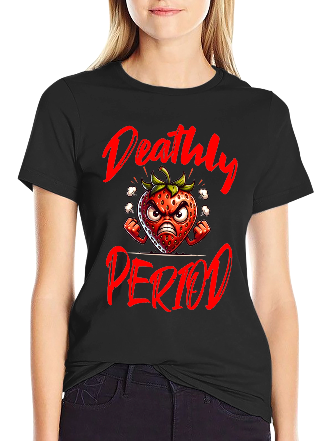 Deathly Period Graphic T-Shirt