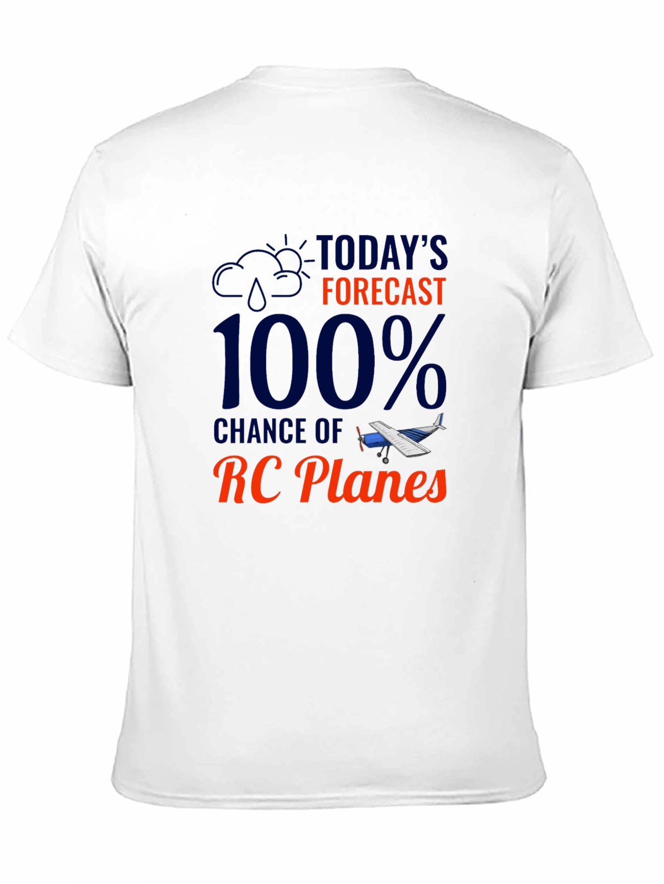 RC Planes Forecast T-Shirt