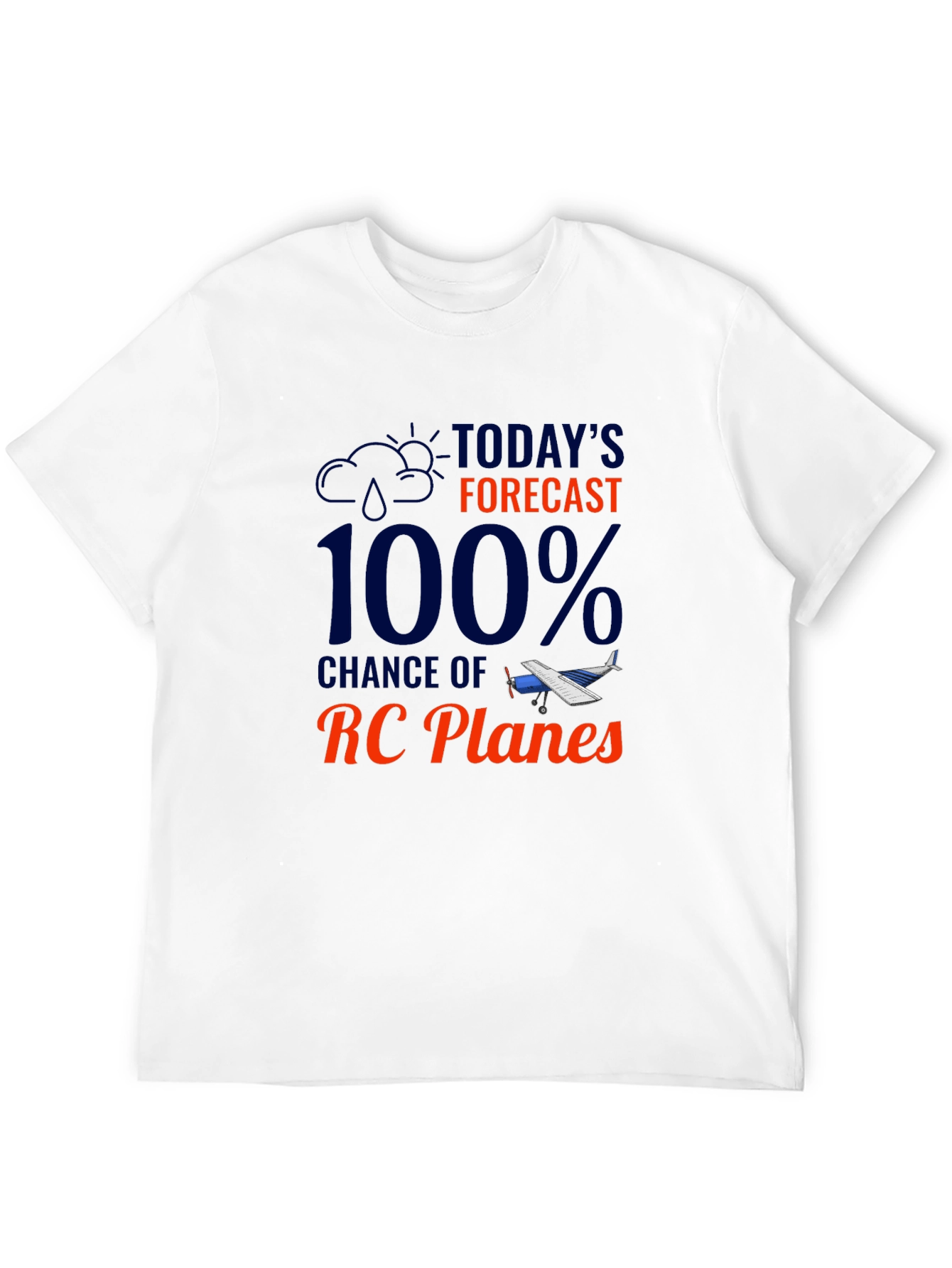 RC Planes Forecast T-Shirt