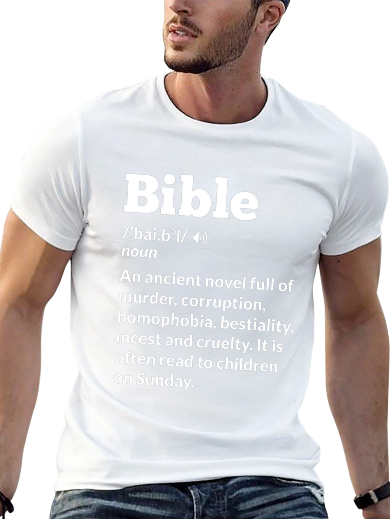 Bible Definition T-Shirt - Anti-Religion Novelty Tee