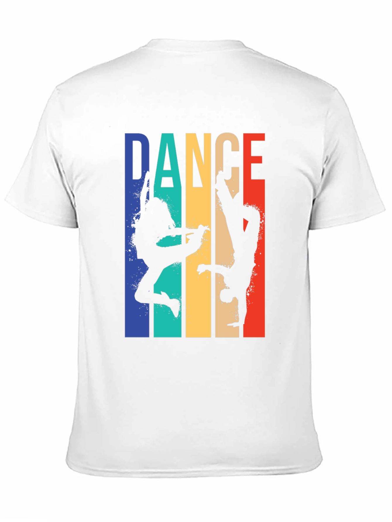 Retro Dance Graphic Tee - Unisex Cotton T-Shirt