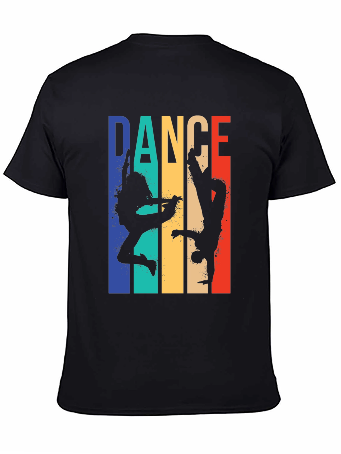 Retro Dance Graphic Tee - Unisex Cotton T-Shirt