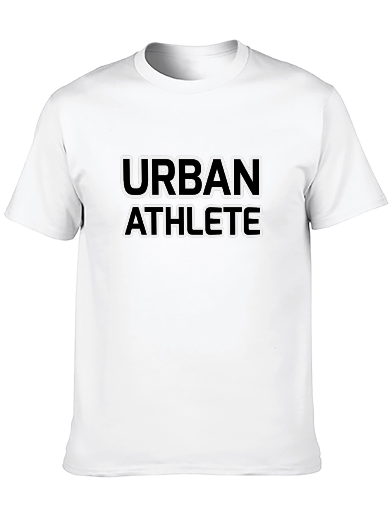 Urban Athlete Black T-Shirt - Stylish & Comfortable