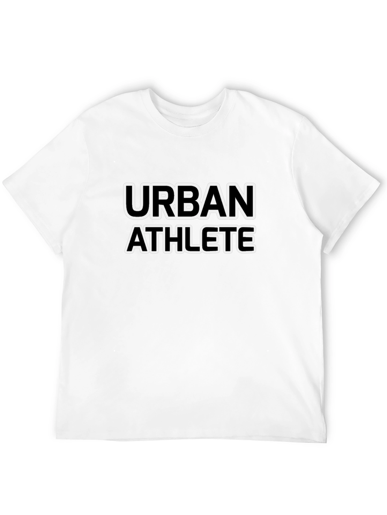 Urban Athlete Black T-Shirt - Stylish & Comfortable