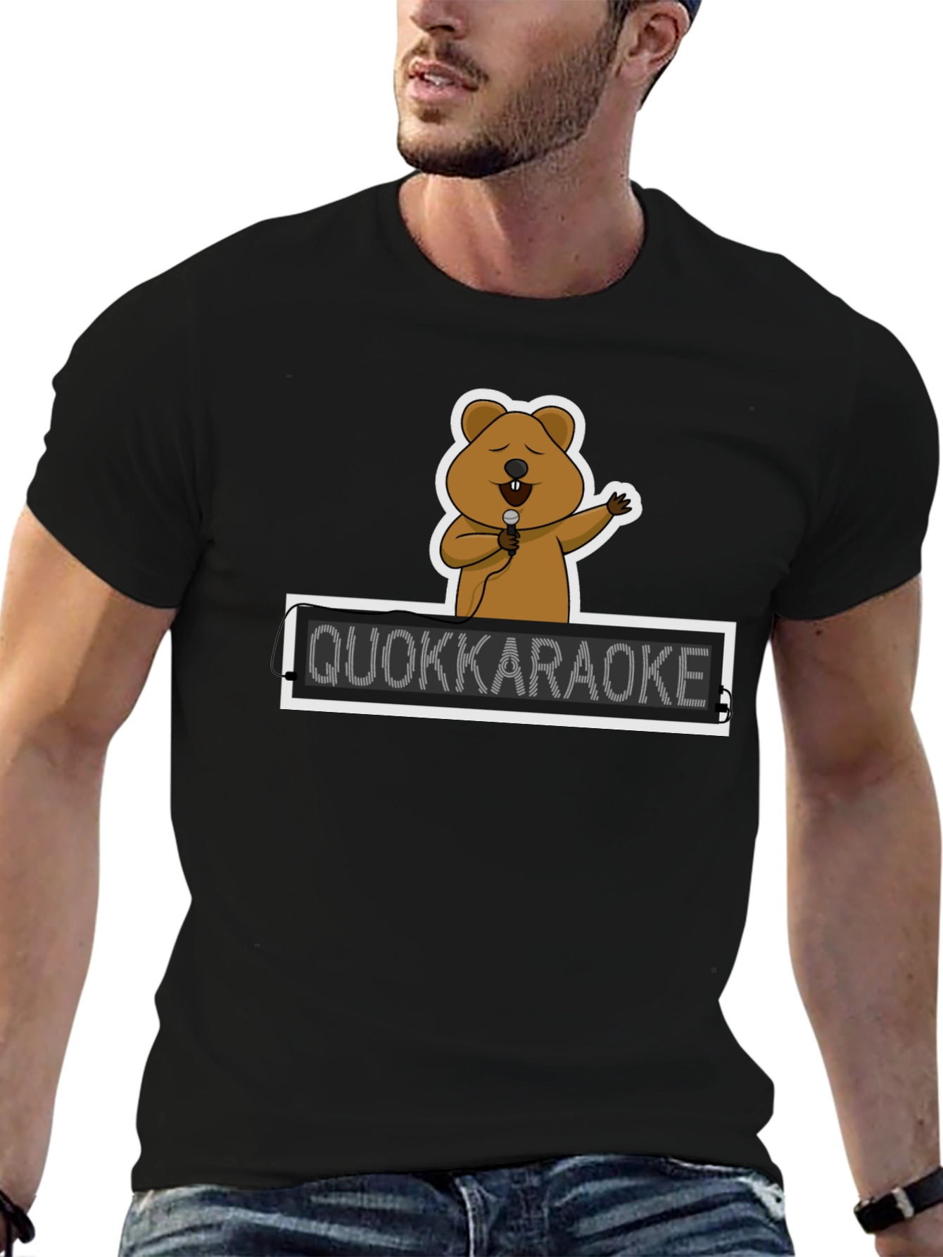 Quokka Karaoke Graphic T-Shirt