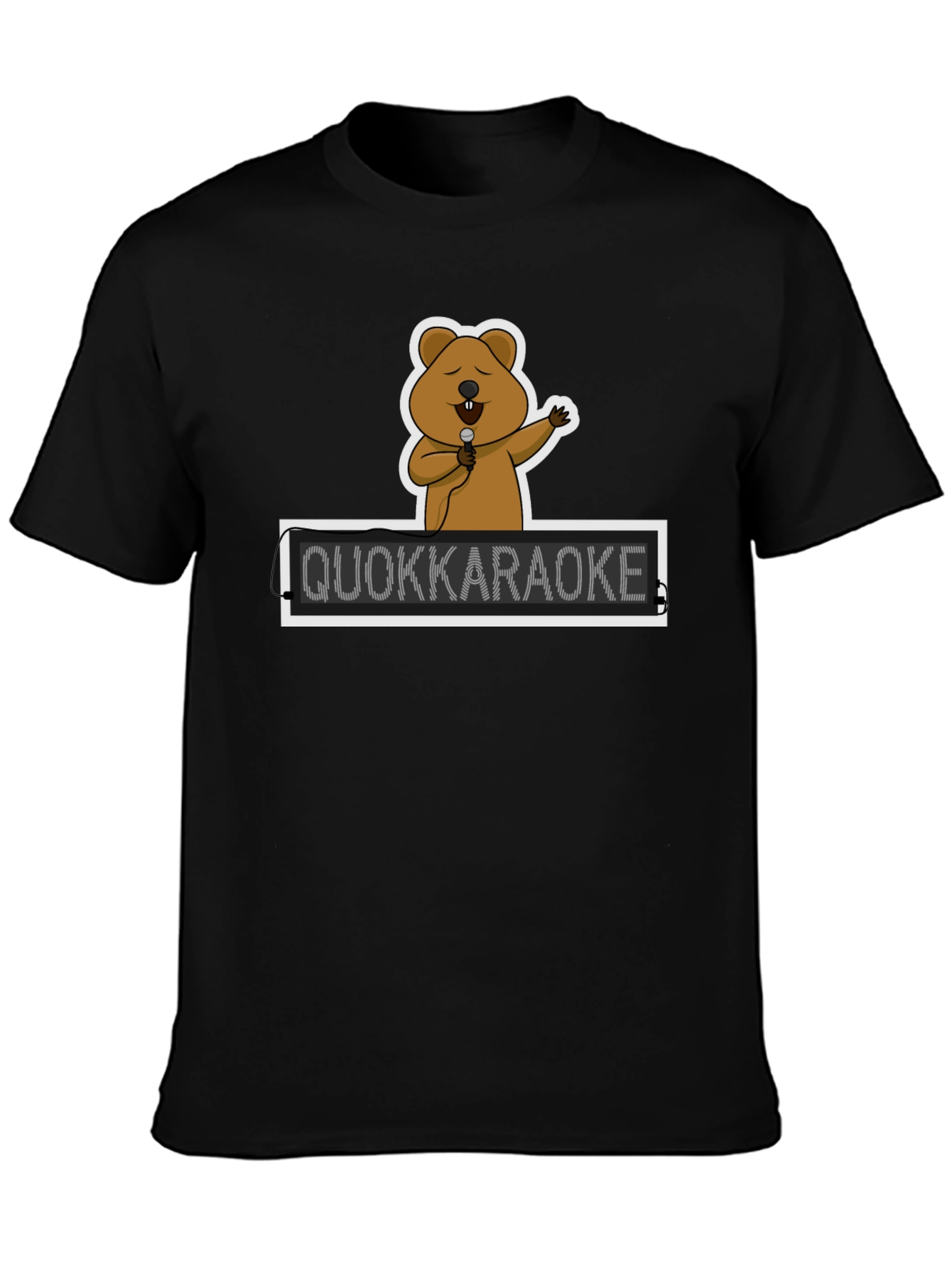 Quokka Karaoke Graphic T-Shirt