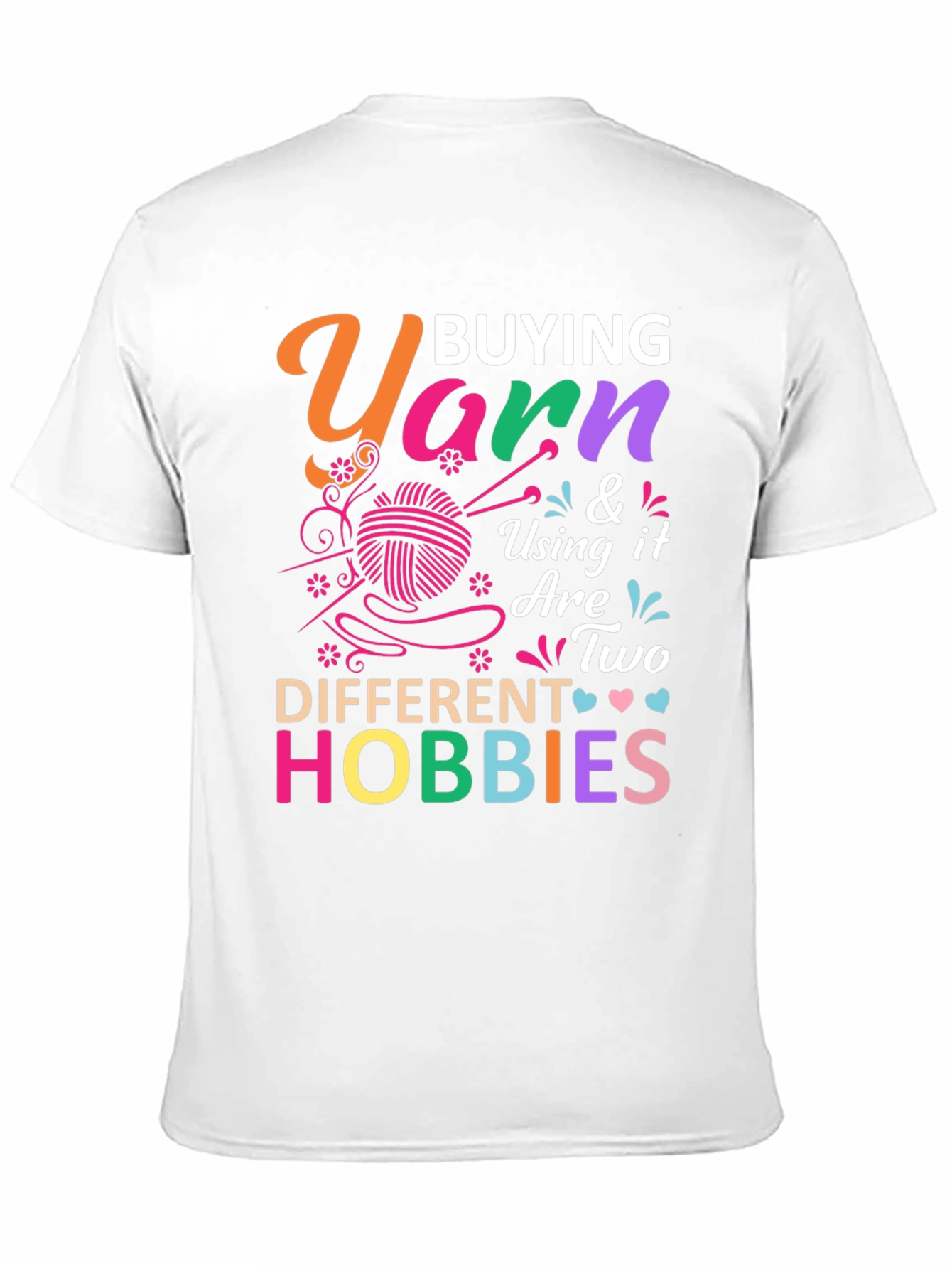 Yarn Hobbies Graphic T-Shirt