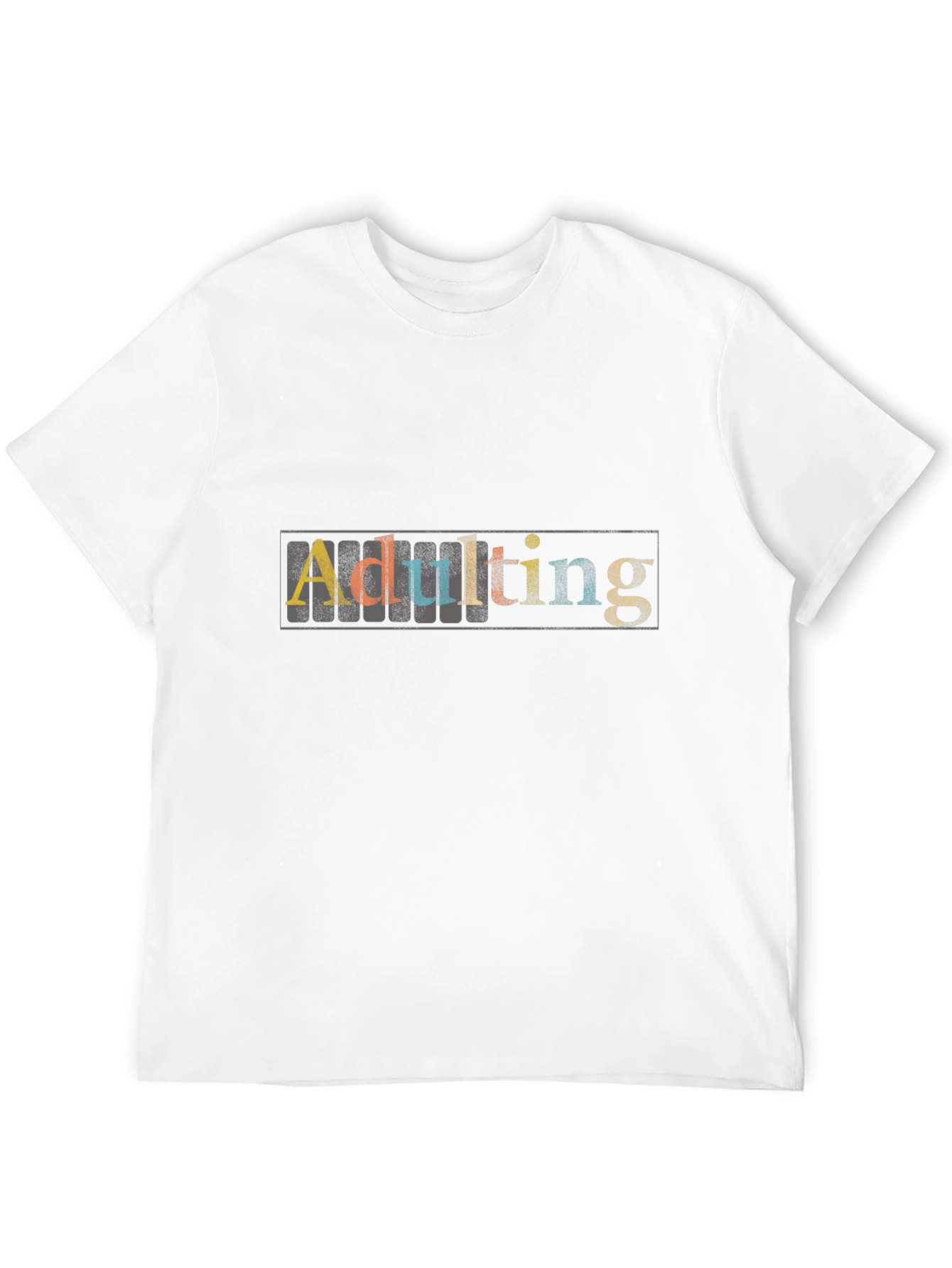 Adulting T-Shirt - Black Unisex