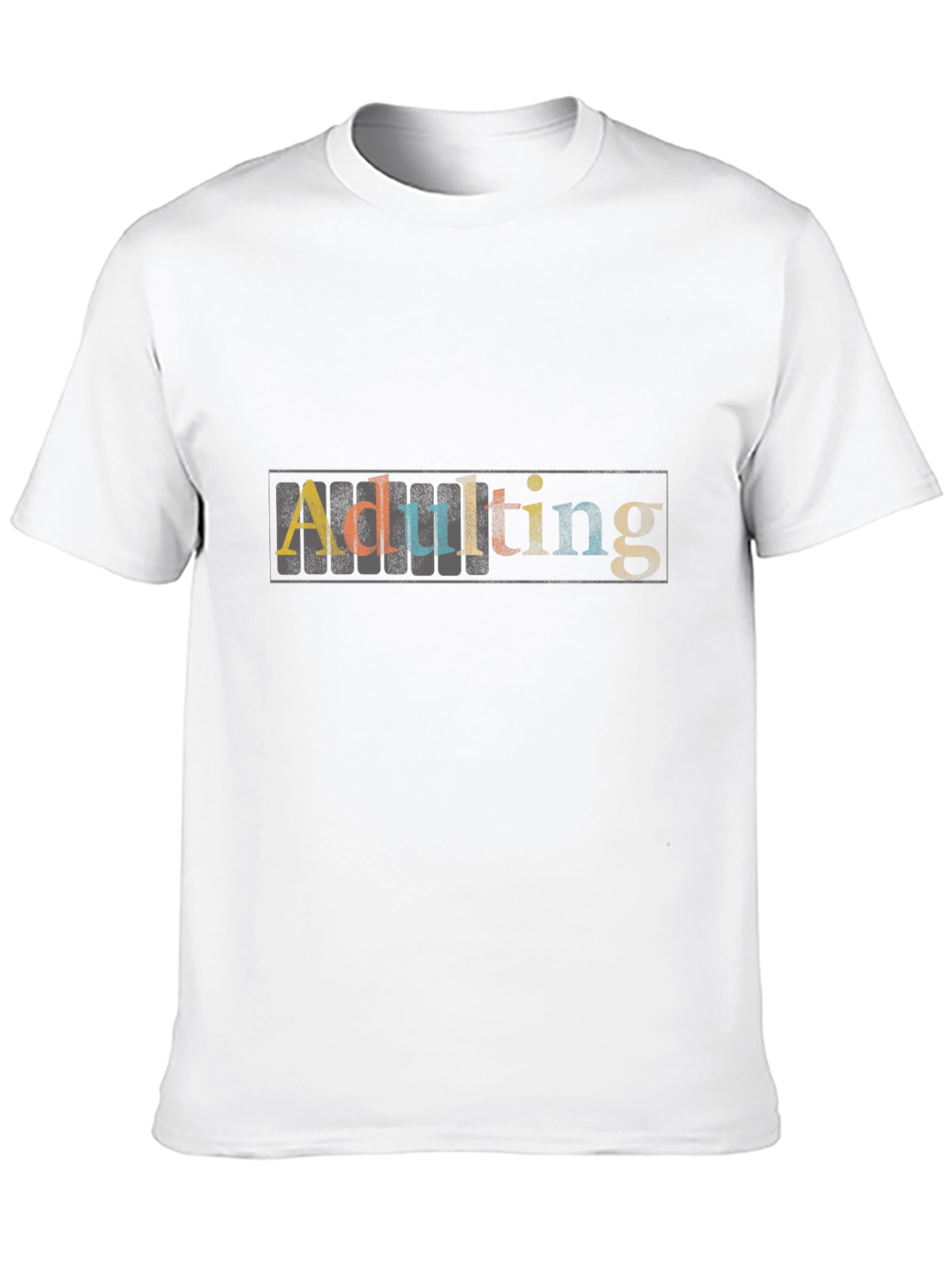 Adulting T-Shirt - Black Unisex