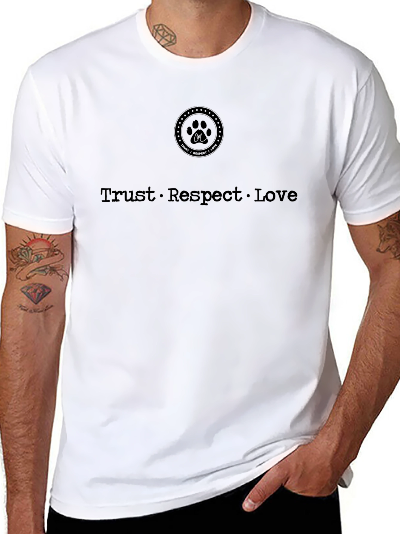 Trust Respect Love Graphic Tee