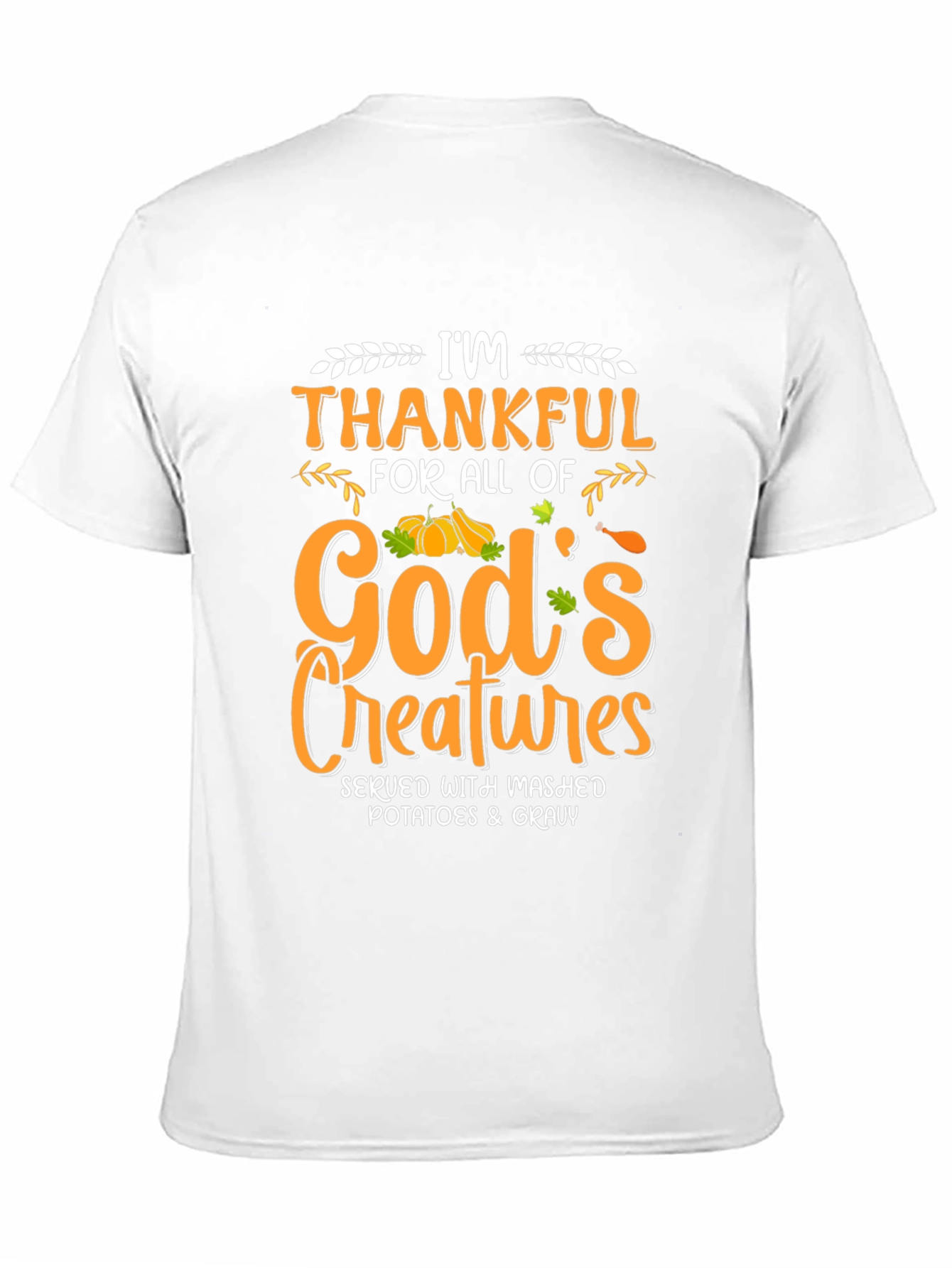 Im Thankful T-Shirt - Thanksgiving Feast Tee