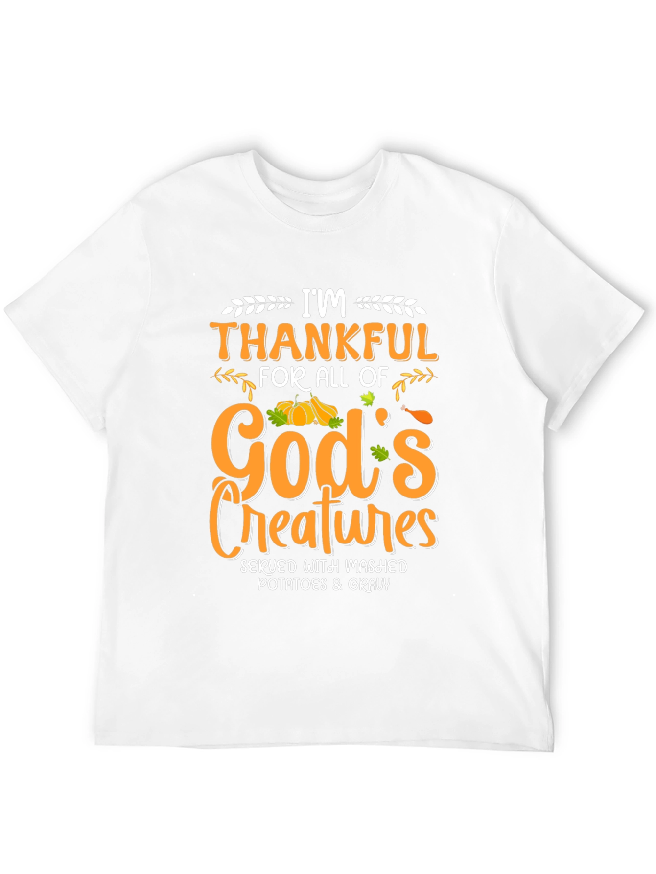 Im Thankful T-Shirt - Thanksgiving Feast Tee