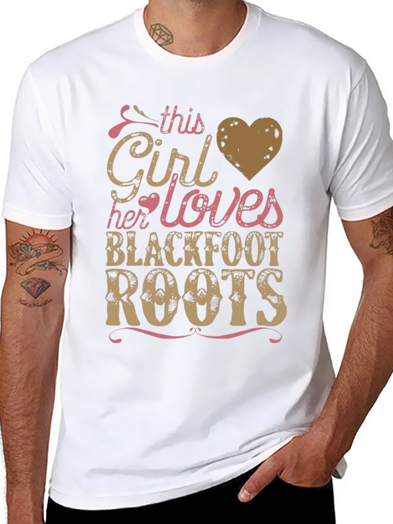 Blackfoot Roots Girls T-Shirt