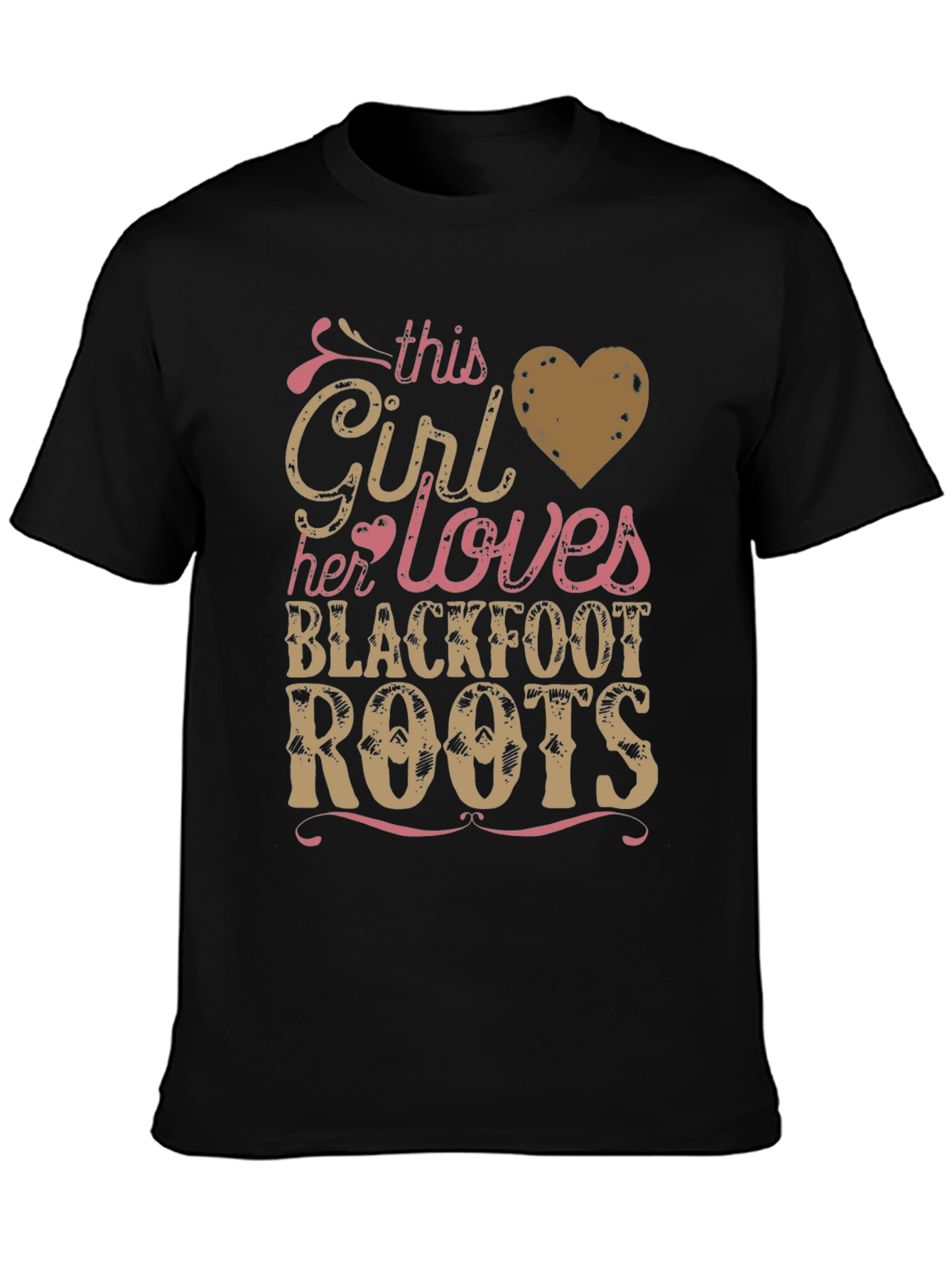 Blackfoot Roots Girls T-Shirt