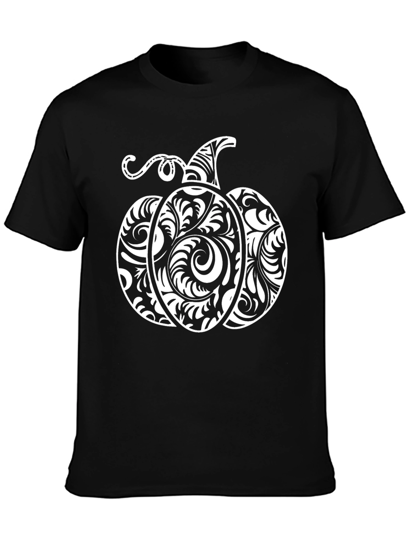 Halloween Pumpkin Swirl T-Shirt