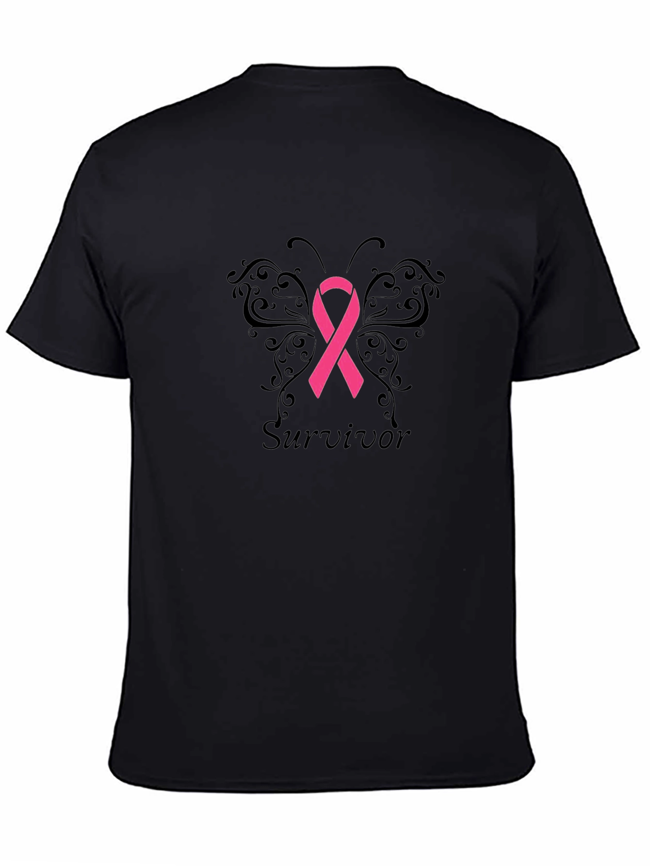 Survivor Butterfly Ribbon T-Shirt
