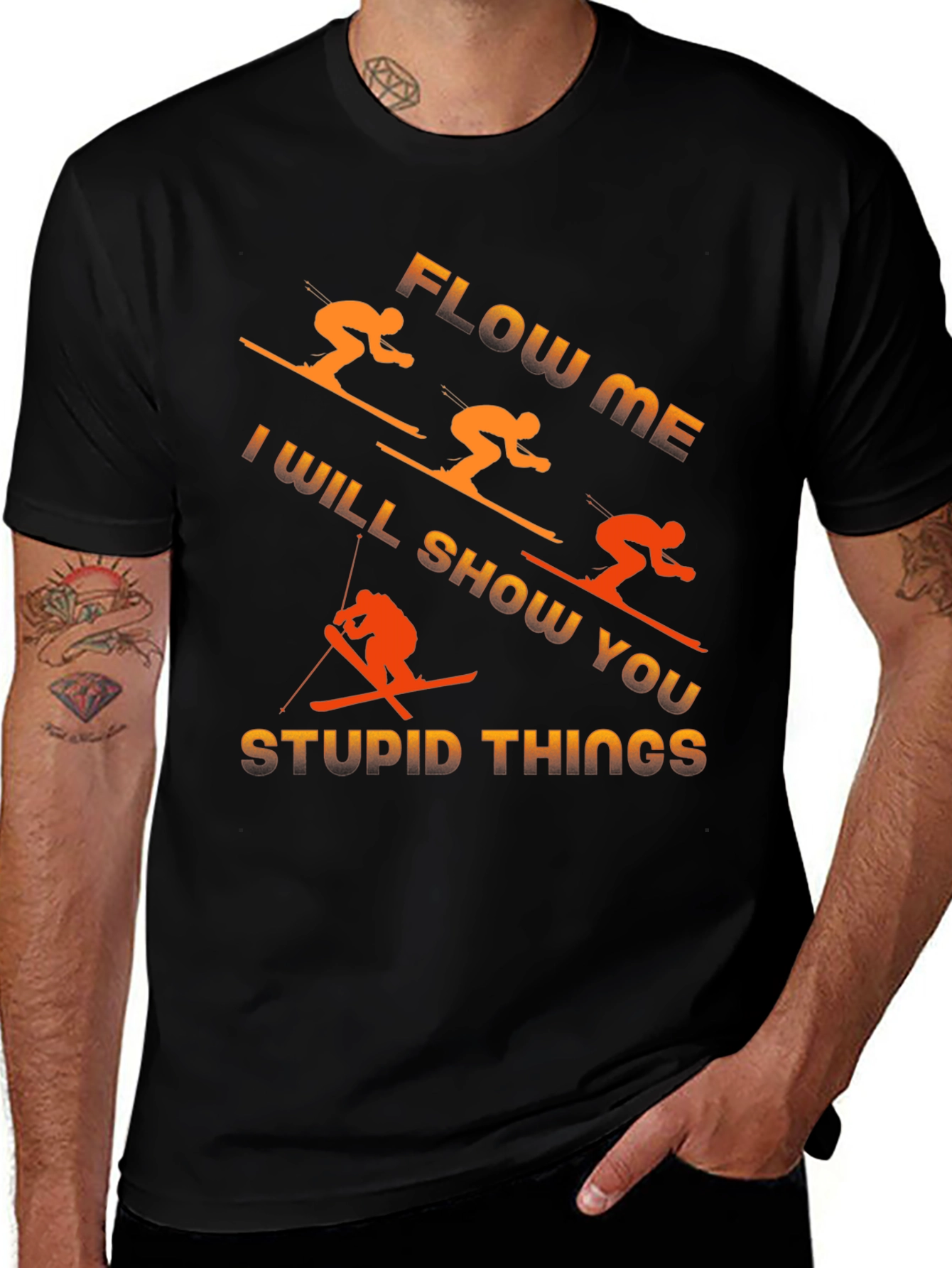 Flow Me Skiing T-Shirt