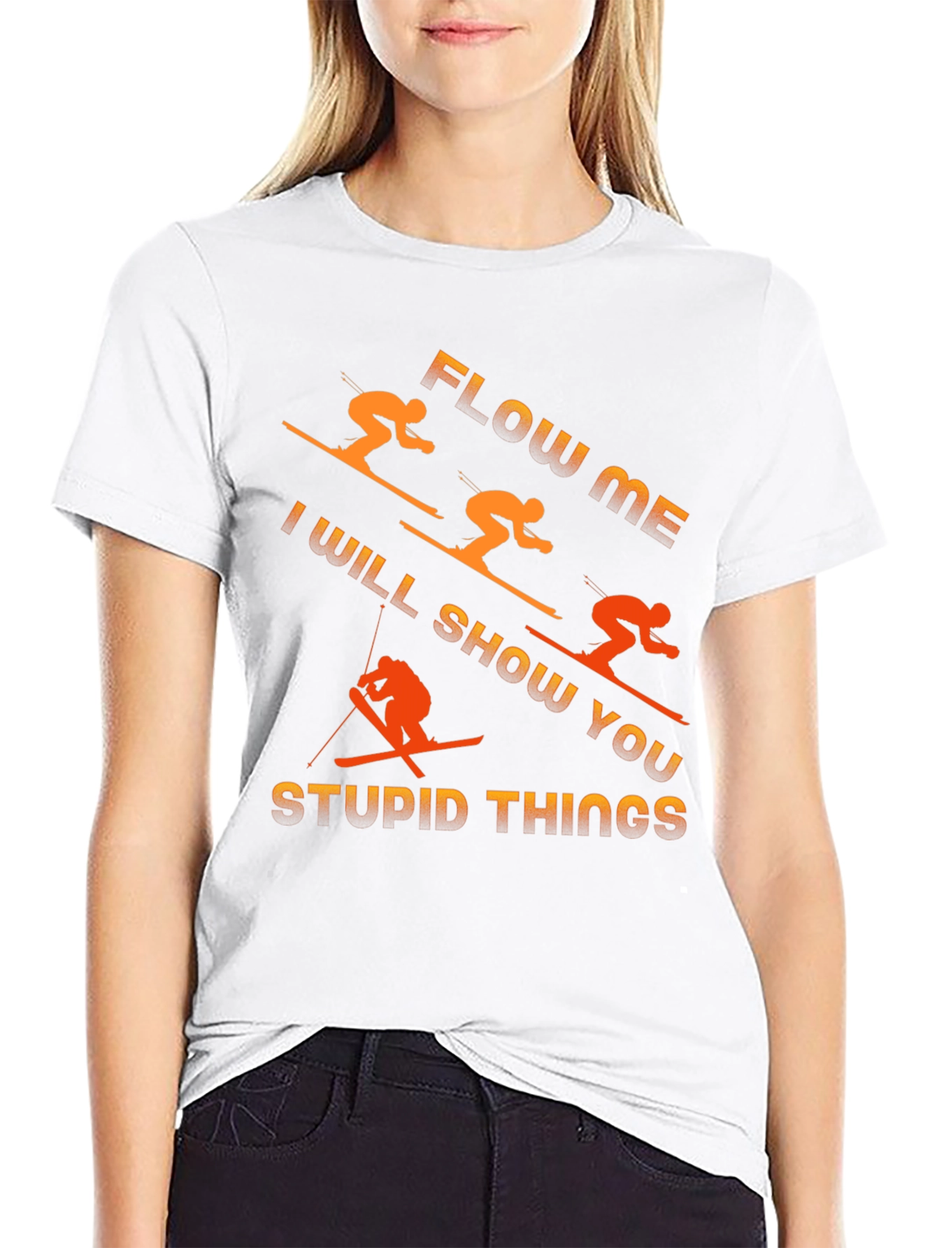 Flow Me Skiing T-Shirt