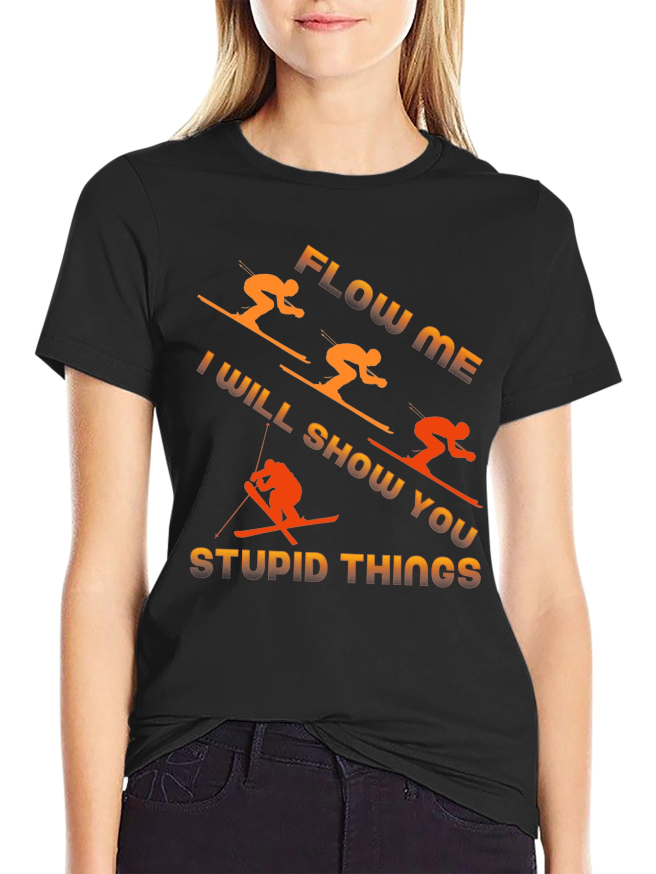 Flow Me Skiing T-Shirt