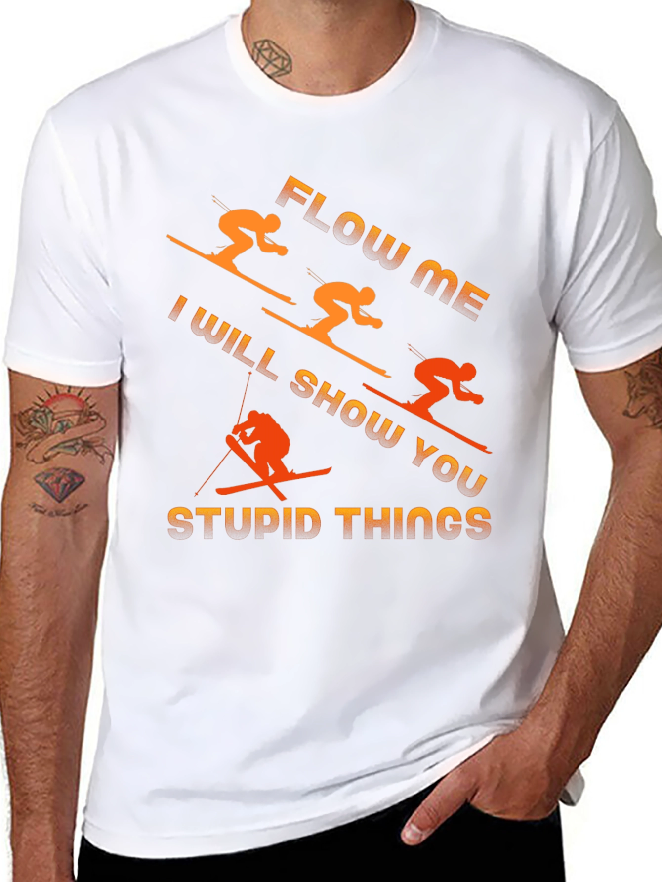 Flow Me Skiing T-Shirt