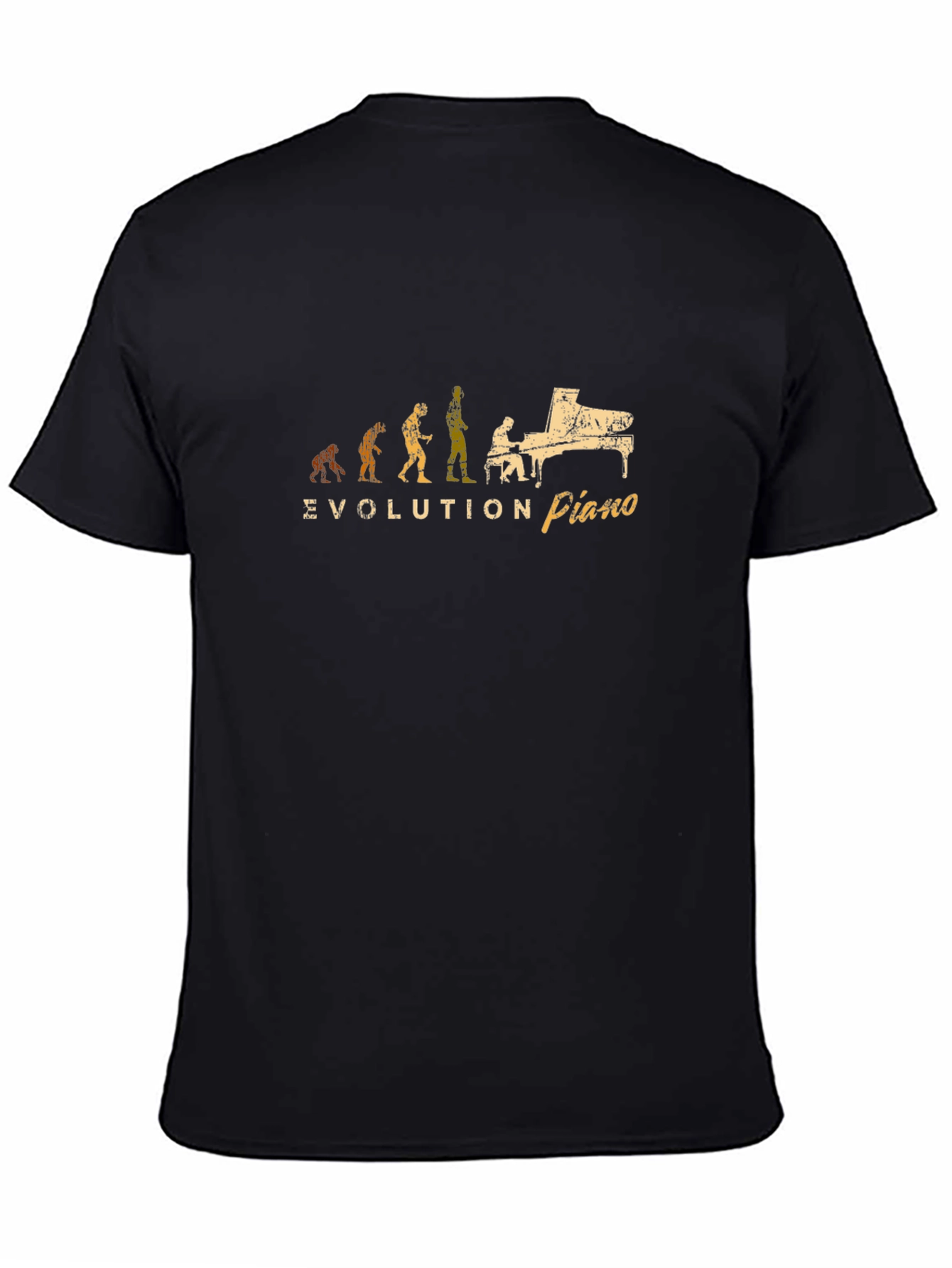 Evolution of Piano Black T-Shirt