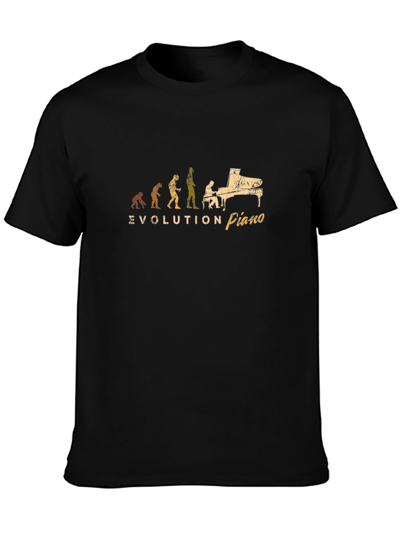 Evolution of Piano Black T-Shirt