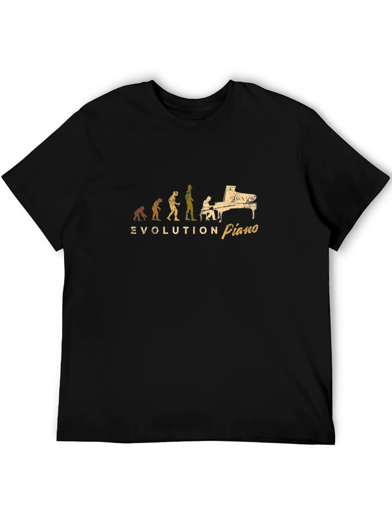 Evolution of Piano Black T-Shirt
