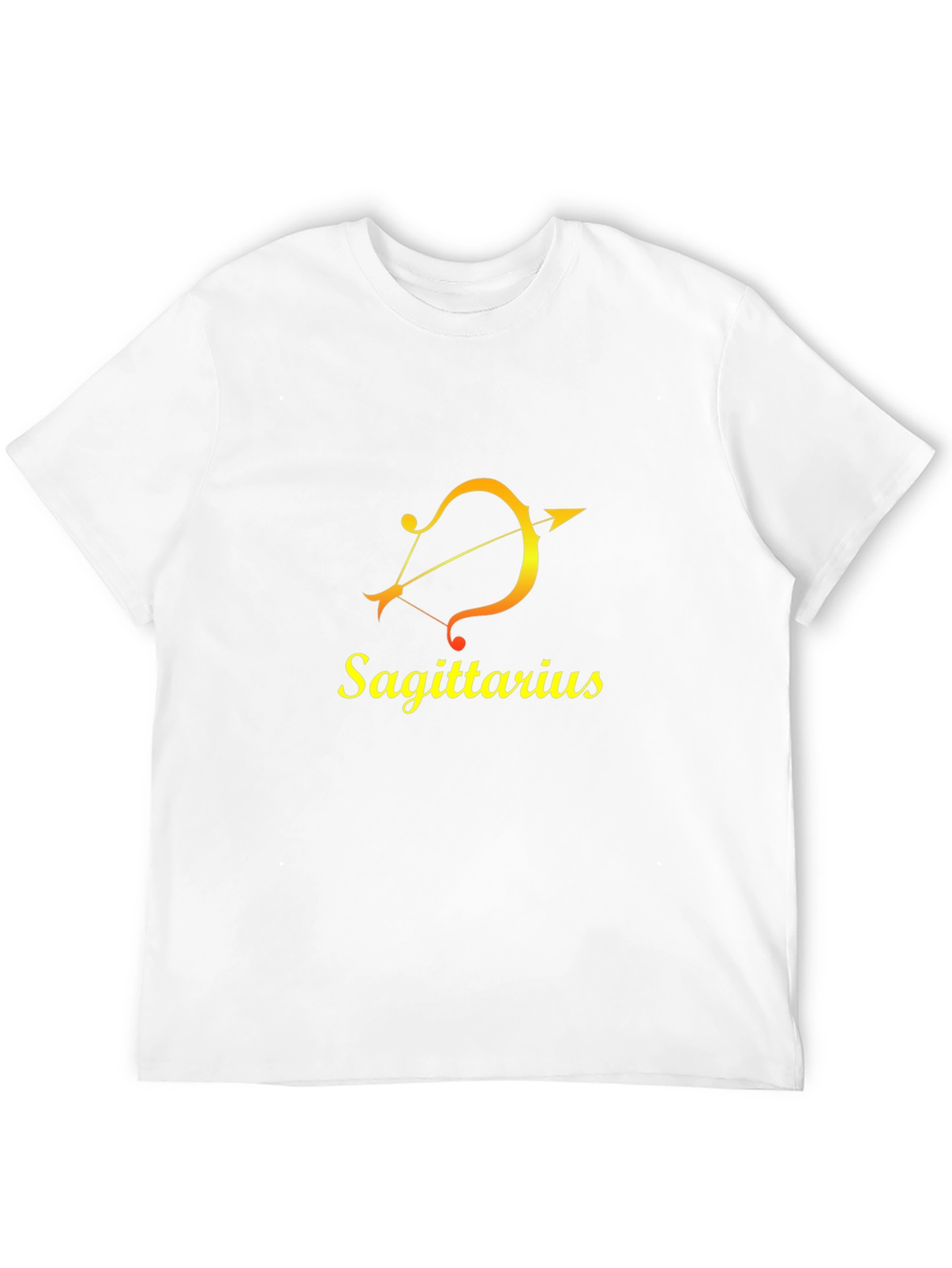 Sagittarius Zodiac T-Shirt - Black Cotton Tee