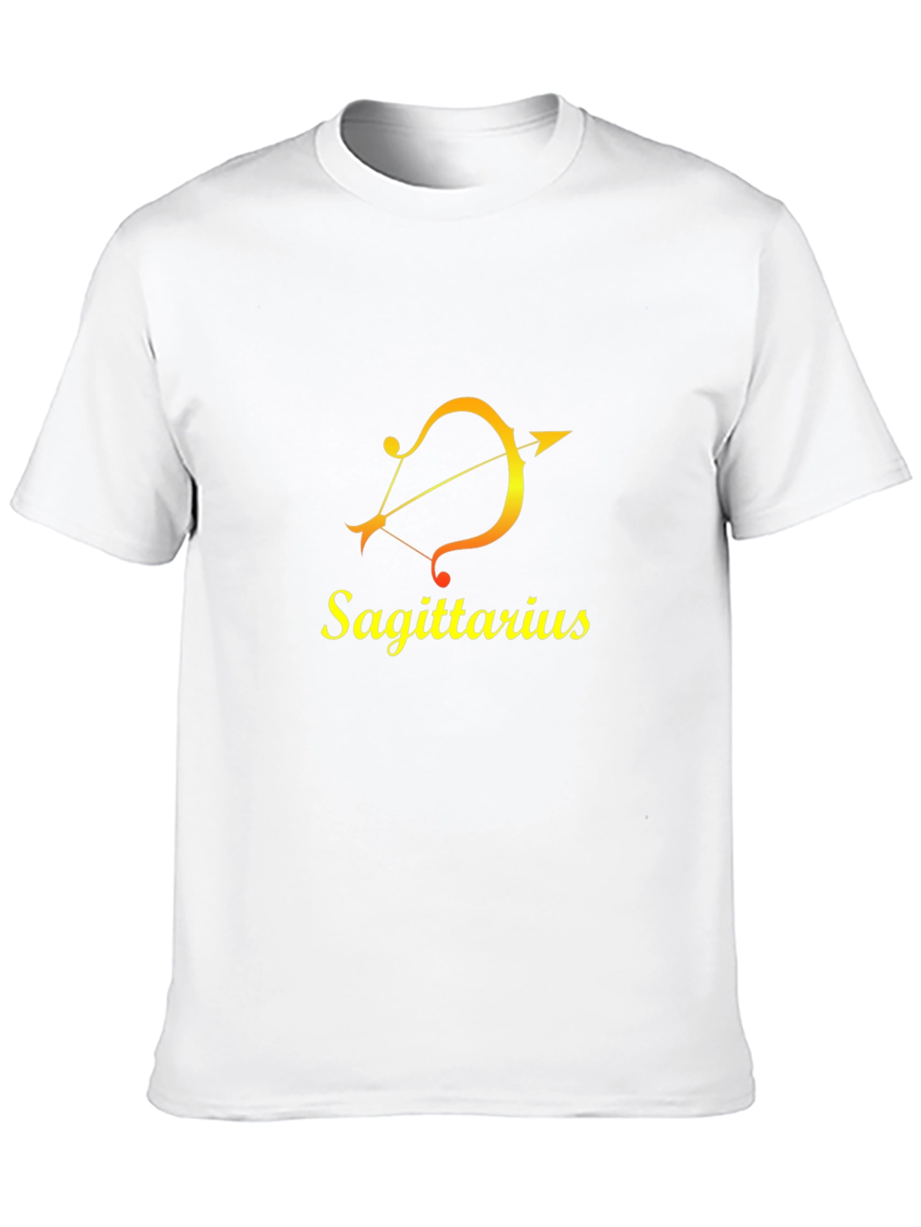 Sagittarius Zodiac T-Shirt - Black Cotton Tee