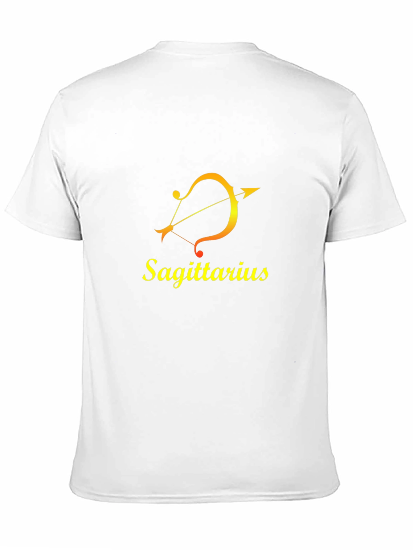 Sagittarius Zodiac T-Shirt - Black Cotton Tee