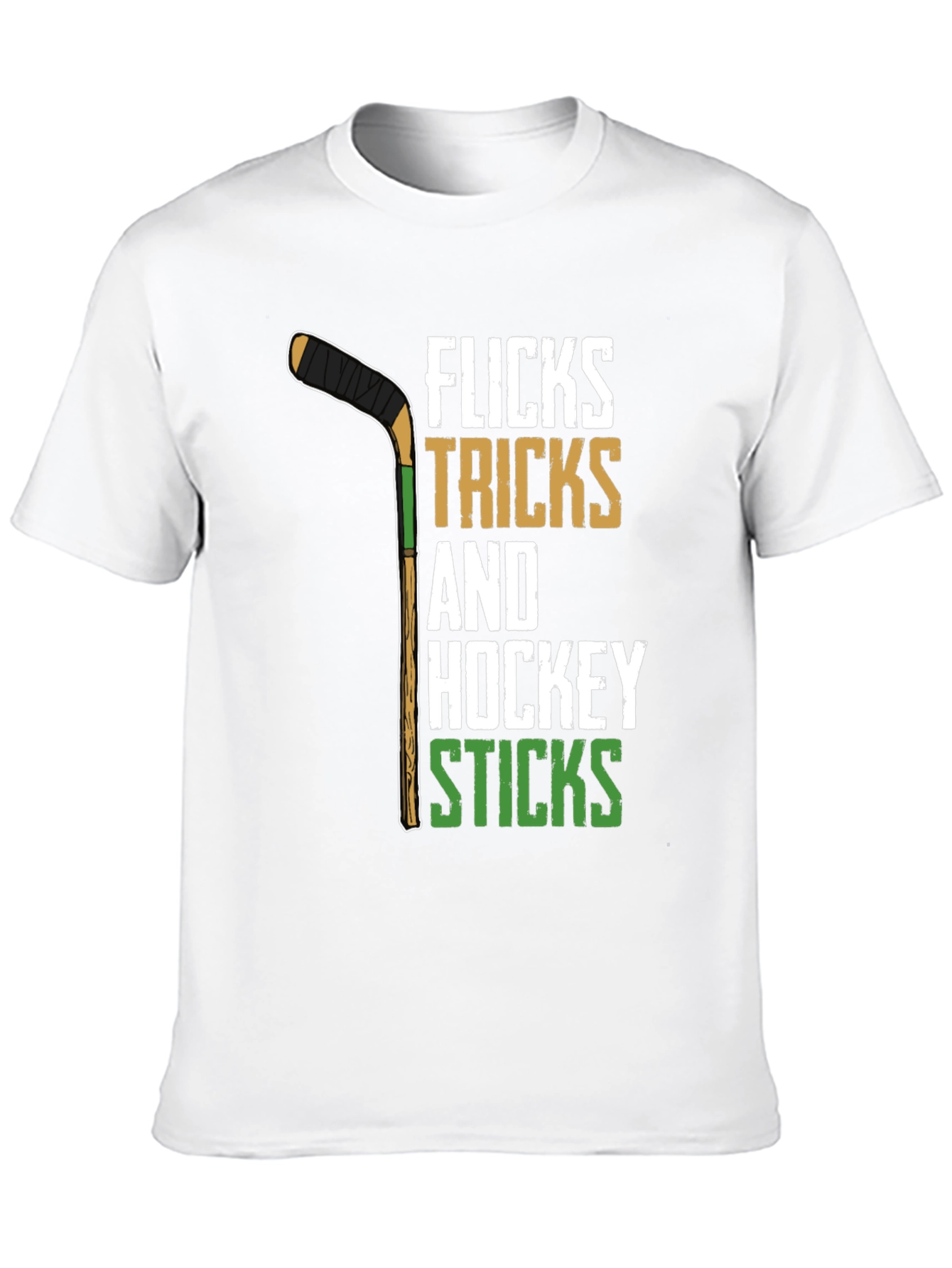Flicks Tricks Hockey Sticks Graphic Tee