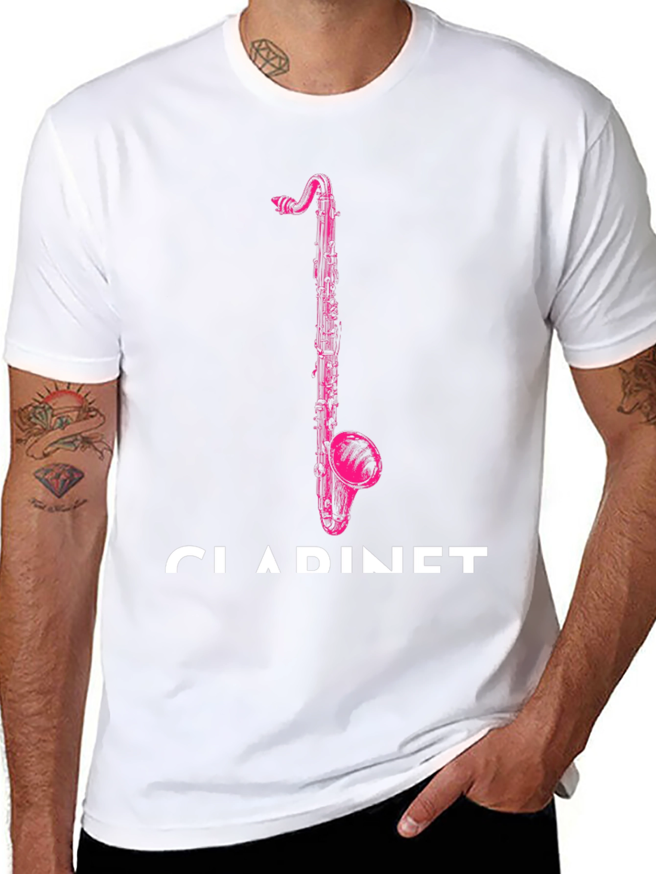Cool Clarinet Graphic Tee