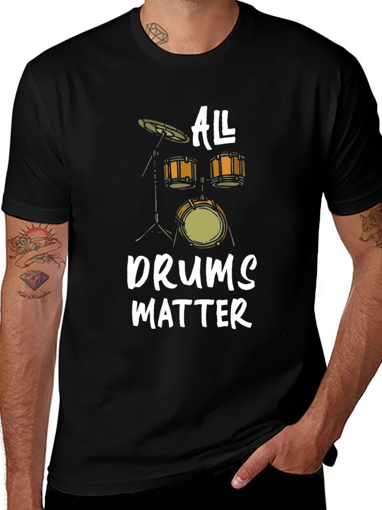All Drums Matter Graphic T-Shirt