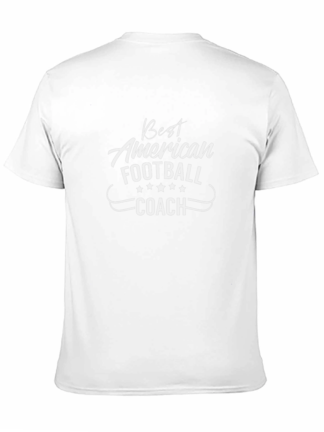 Best American Football Coach T-Shirt - Black