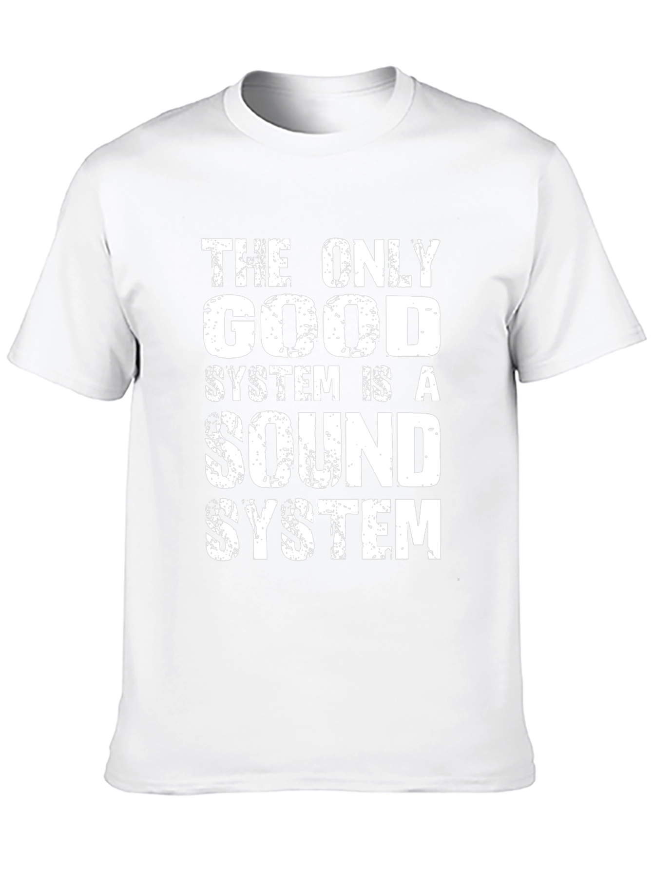 Sound System Graphic Tee - Music Lover T-Shirt