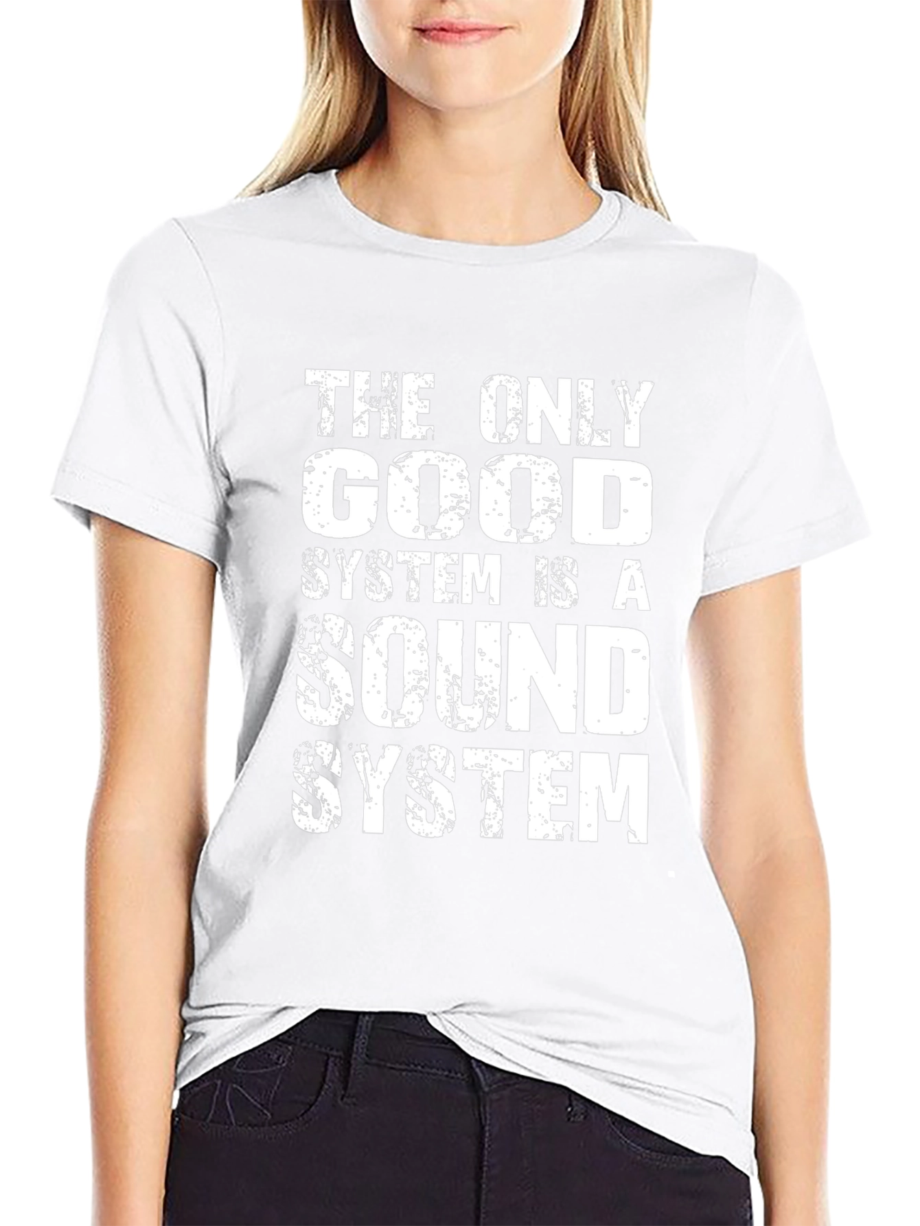 Sound System Graphic Tee - Music Lover T-Shirt