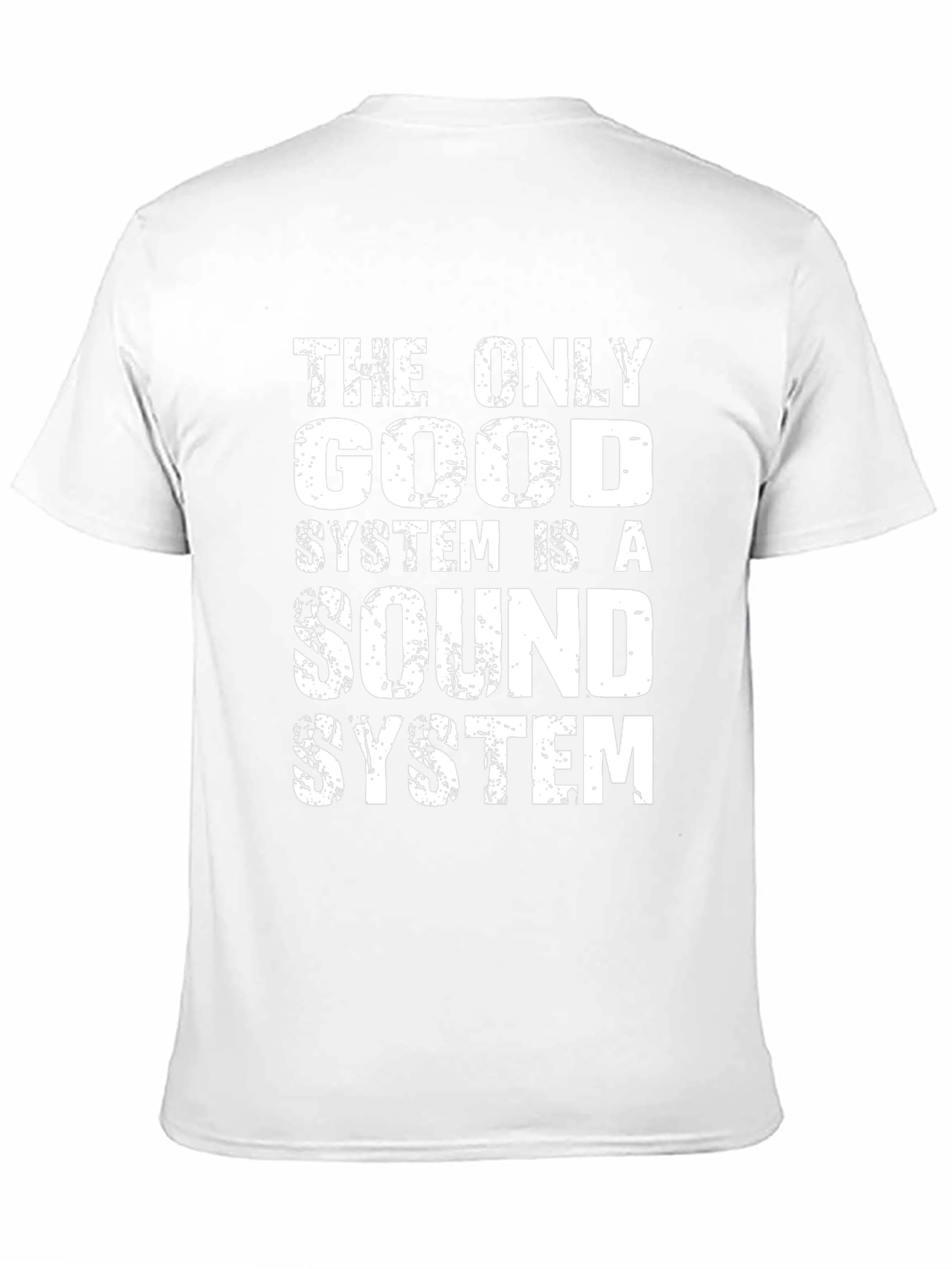 Sound System Graphic Tee - Music Lover T-Shirt