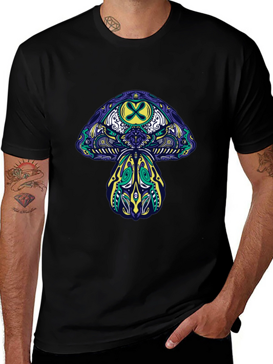 Psychedelic Mushroom Graphic Tee