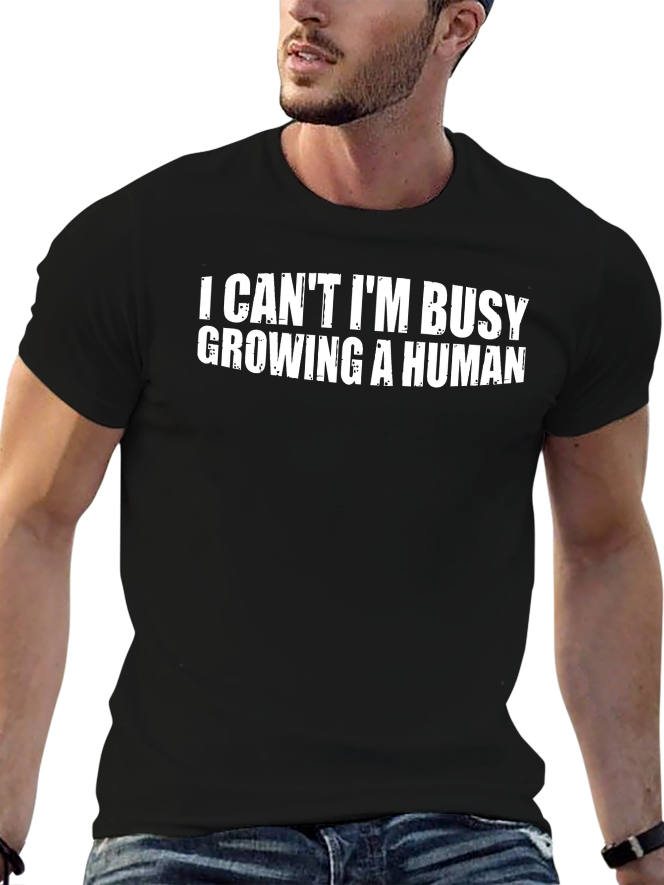 I Cant Im Busy Growing A Human T-Shirt